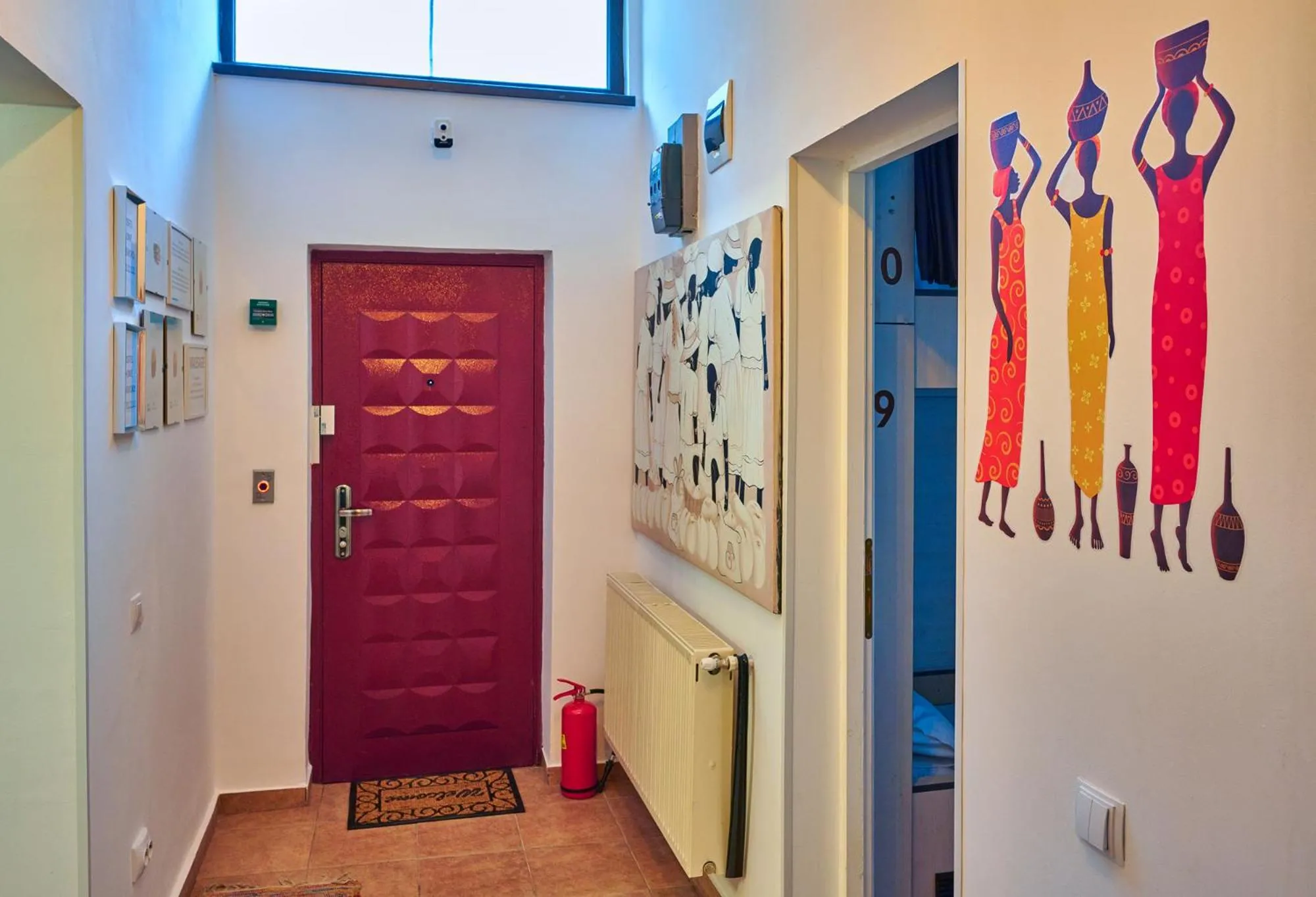 Lobby or reception in SECRET boutique Hostel