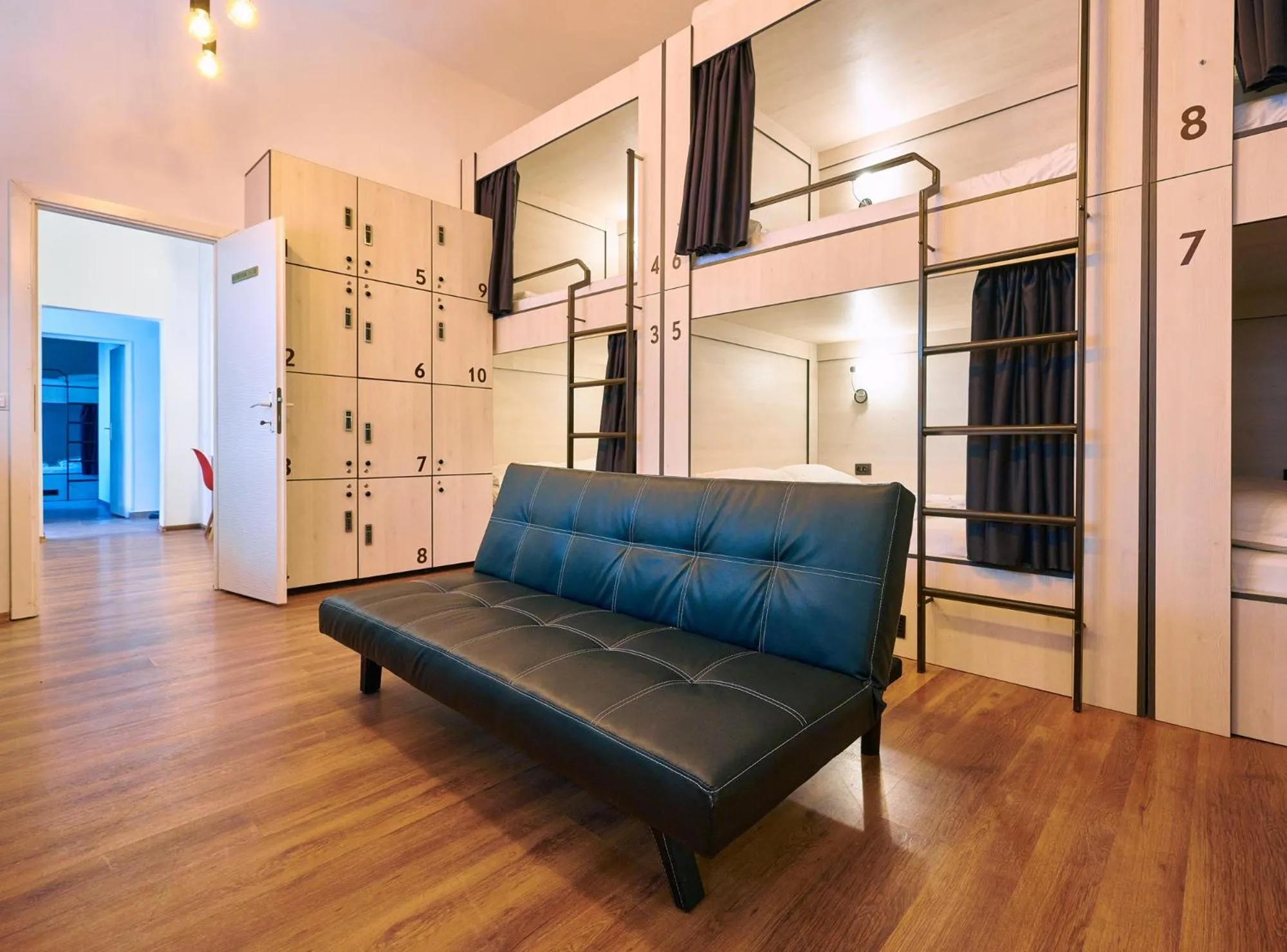 Seating area in SECRET boutique Hostel