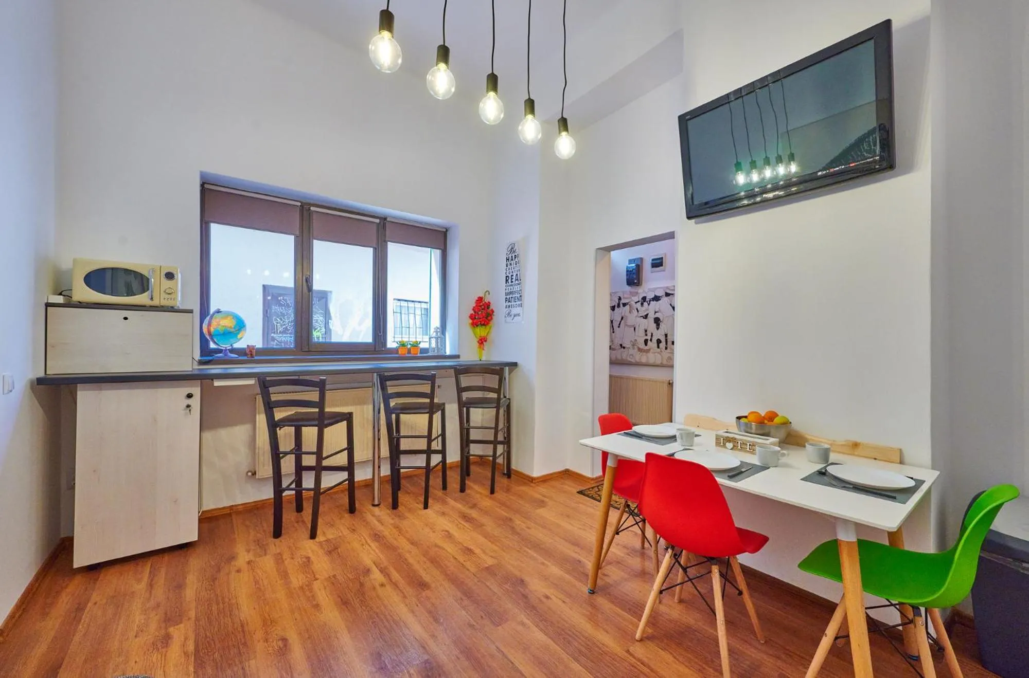 TV and multimedia in SECRET boutique Hostel