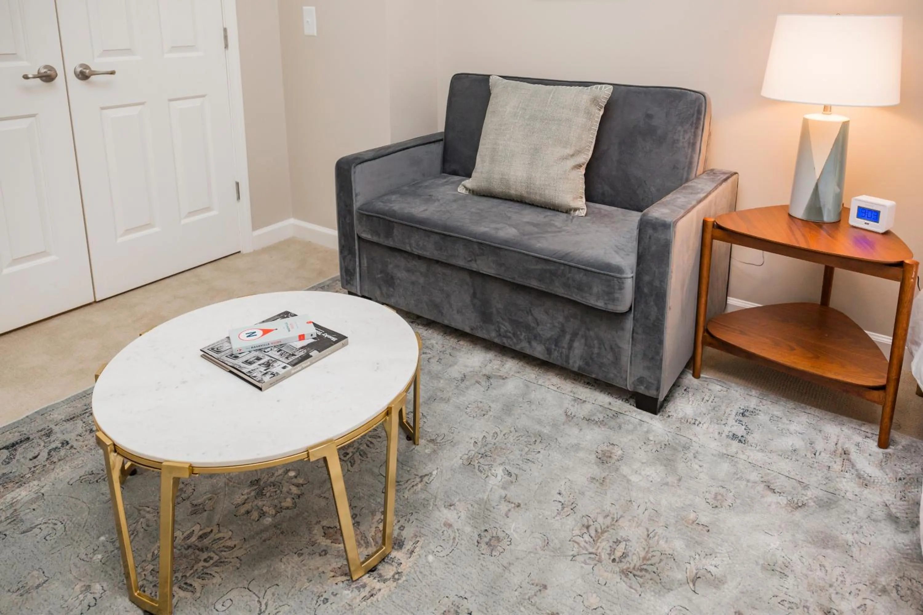 Seating area in Mint House Nashville - Hillsboro Village