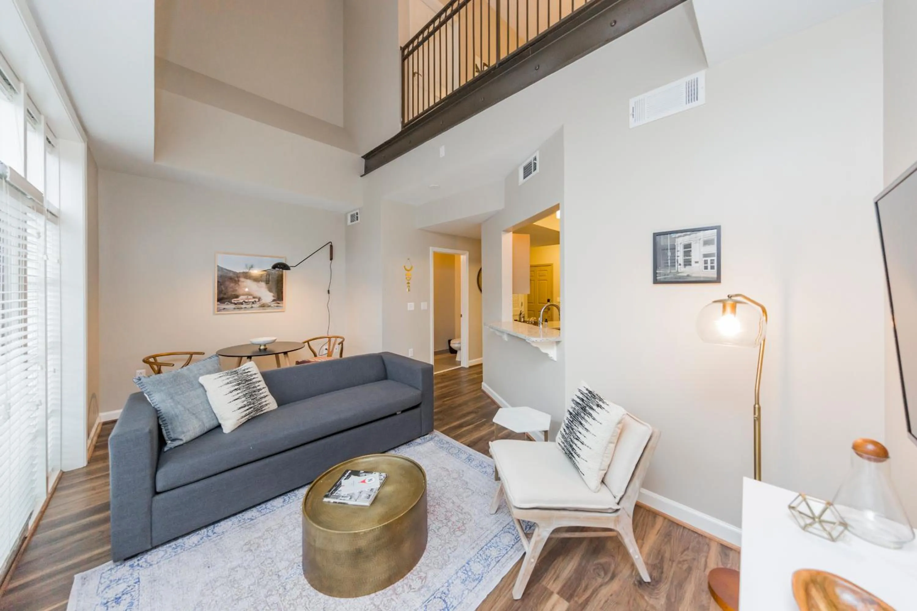 Living room in Mint House Nashville - Hillsboro Village