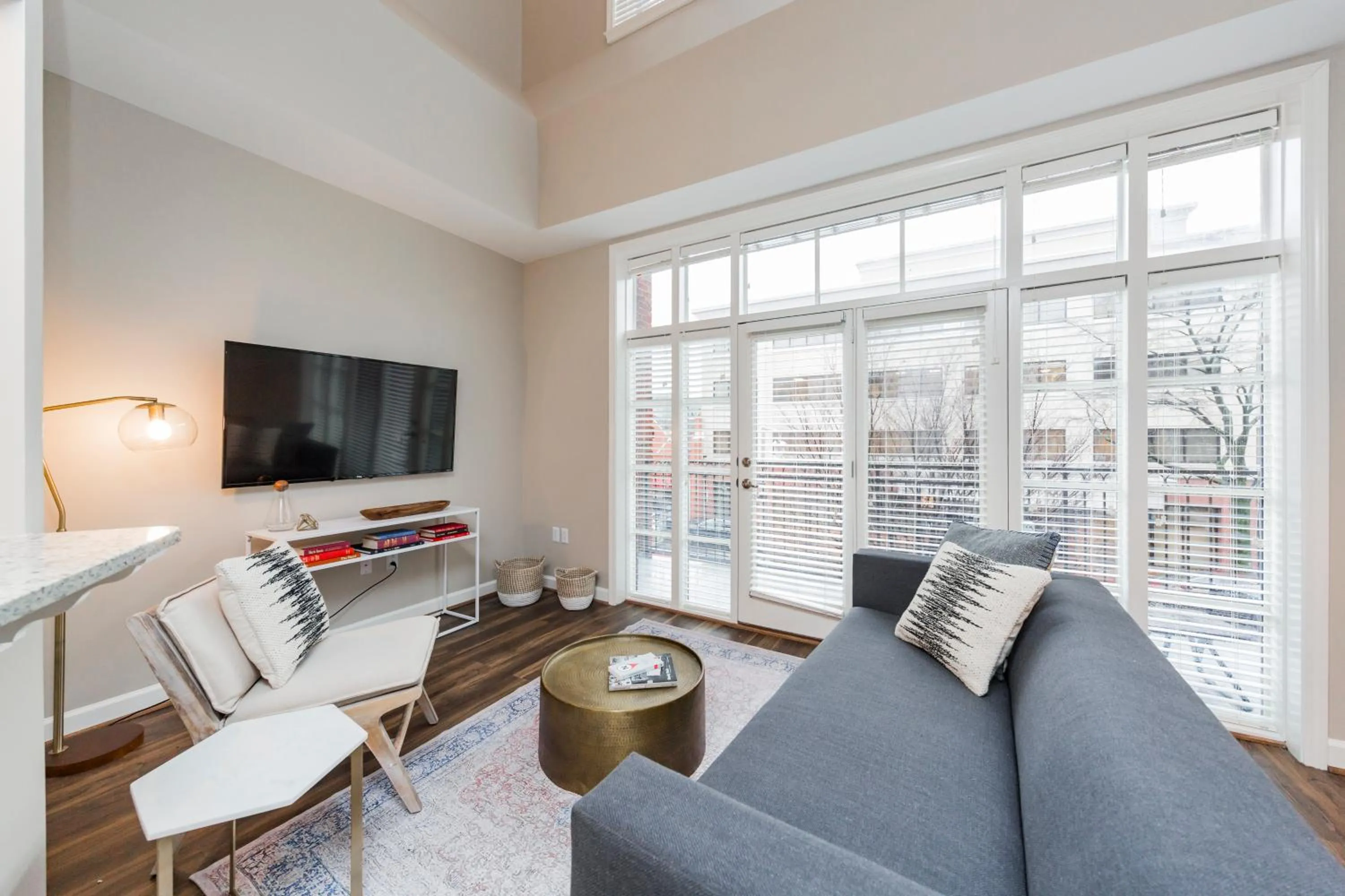 Living room in Mint House Nashville - Hillsboro Village