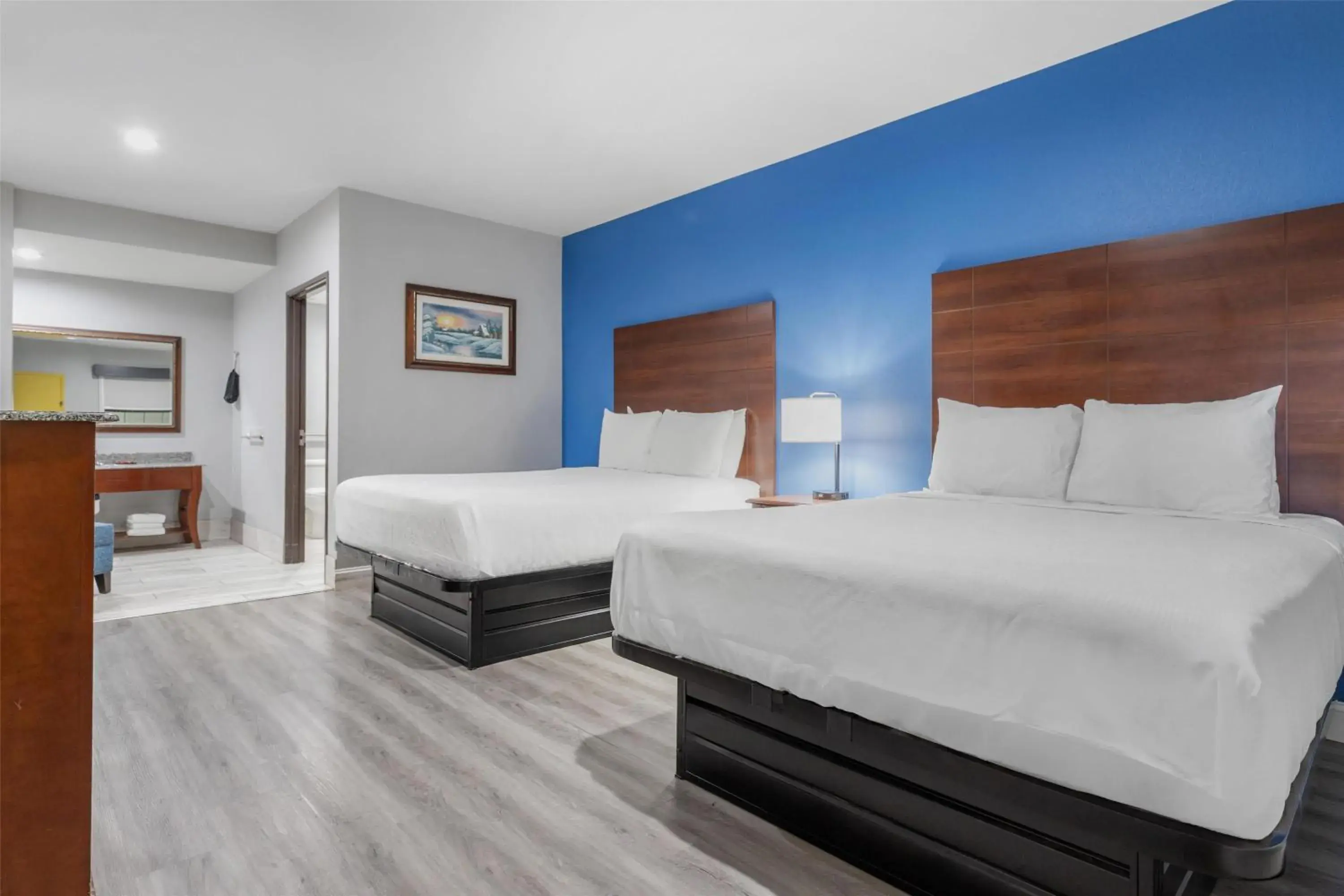 Queen Room with Two Queen Beds and Roll-In Shower - Disability Access/Non-Smoking in SureStay by Best Western McAlester Queen Room with Two Queen Beds and Roll-In Shower - Disability Access/Non-Smoking in SureStay by Best Western McAlester
