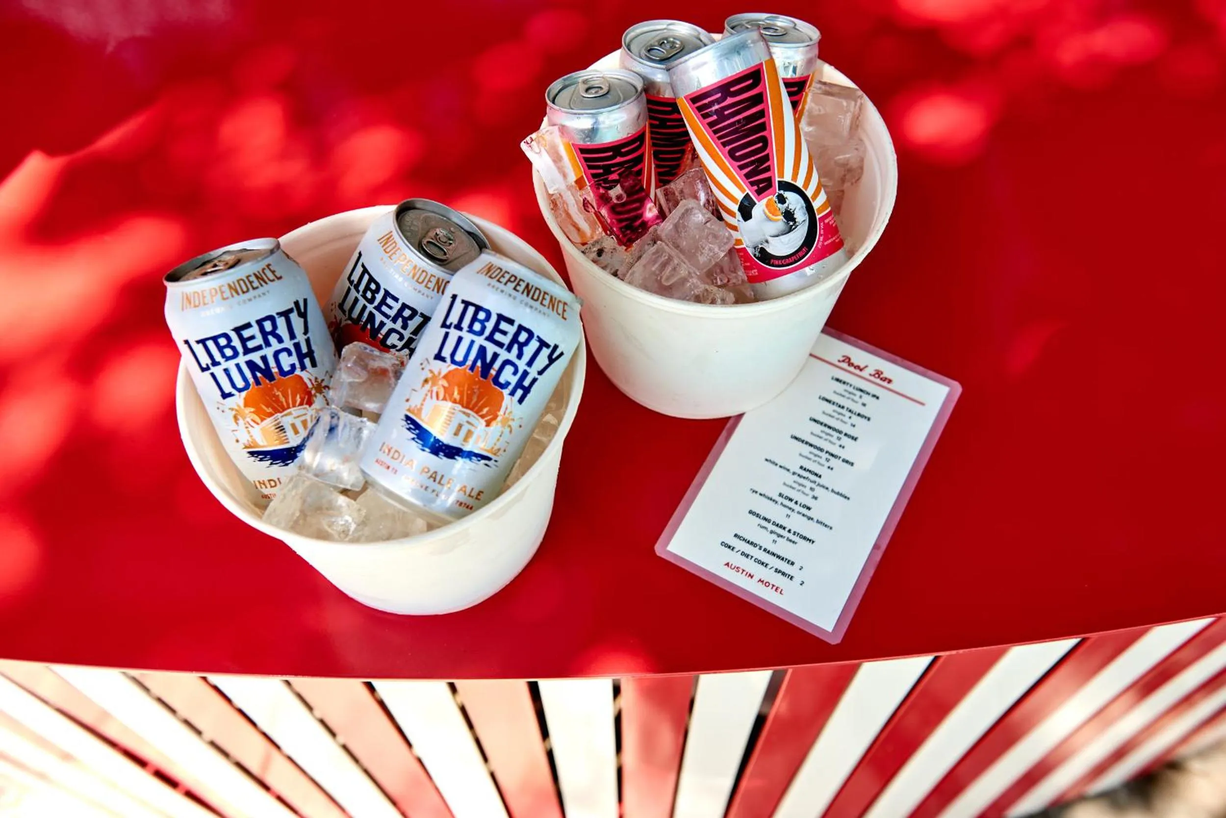 Swimming pool in Austin Motel