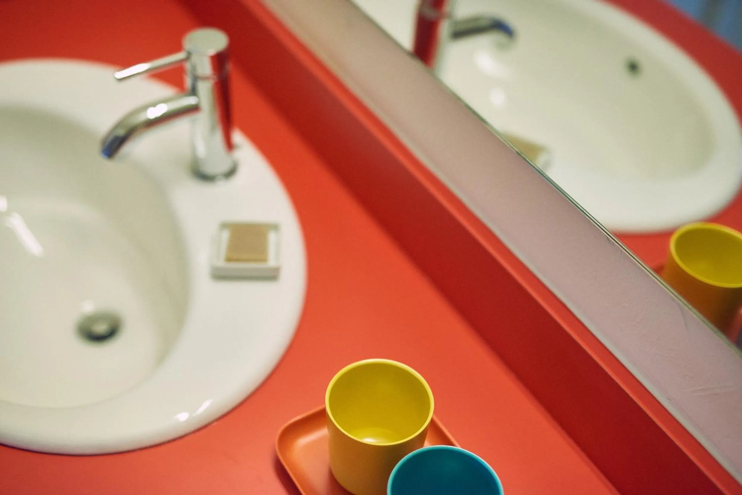 Bathroom in Austin Motel