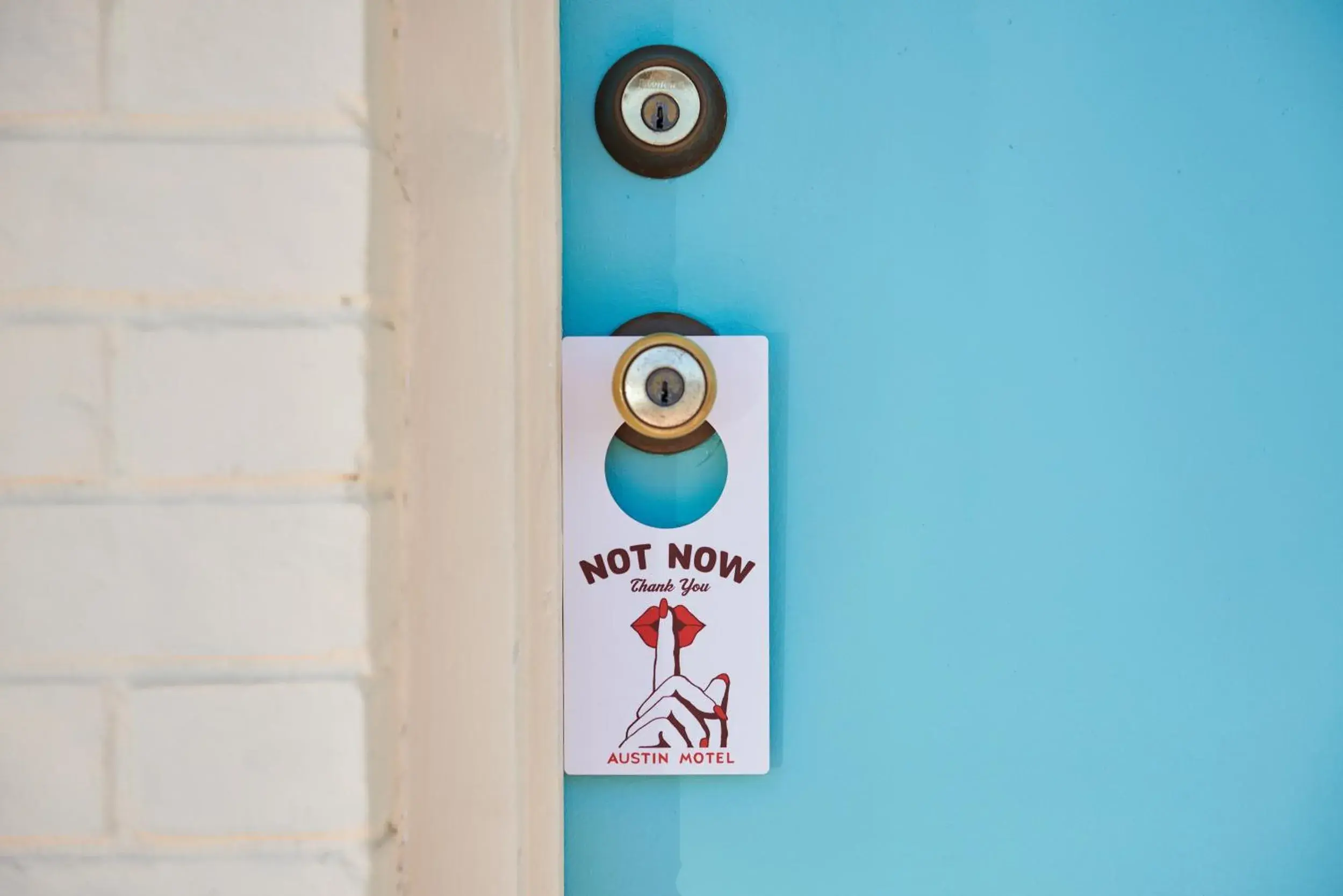 Facade/entrance in Austin Motel Facade/entrance in Austin Motel