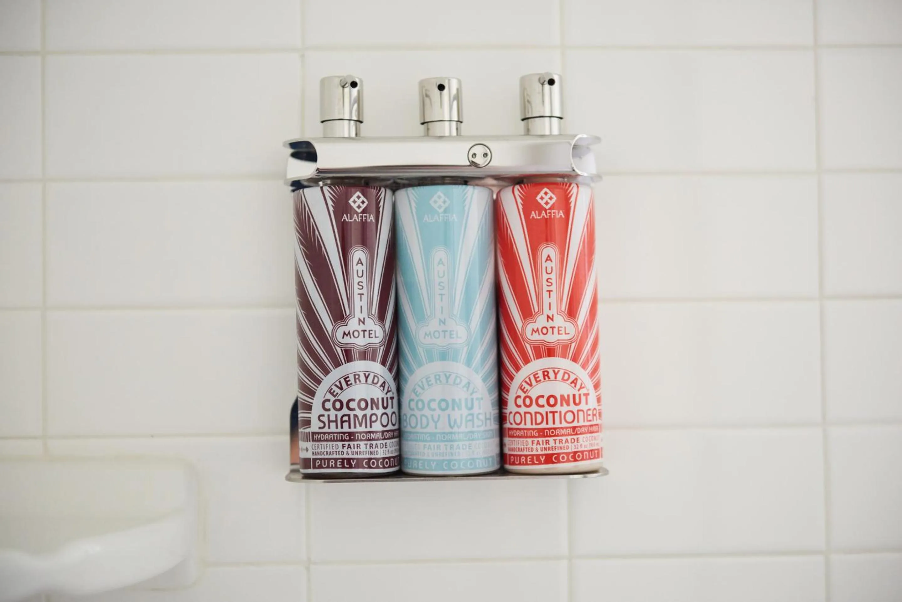 Bathroom in Austin Motel