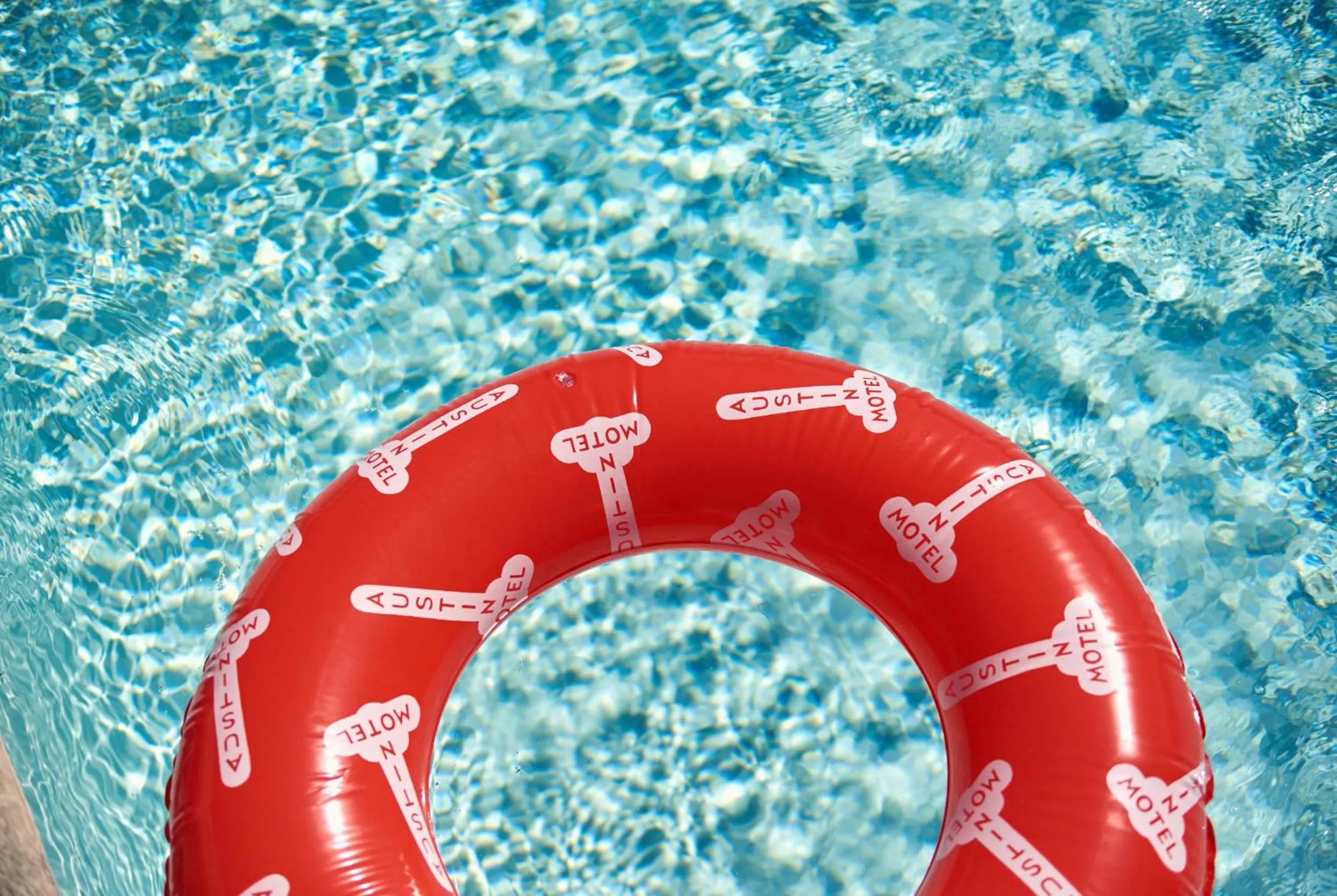 Swimming pool in Austin Motel