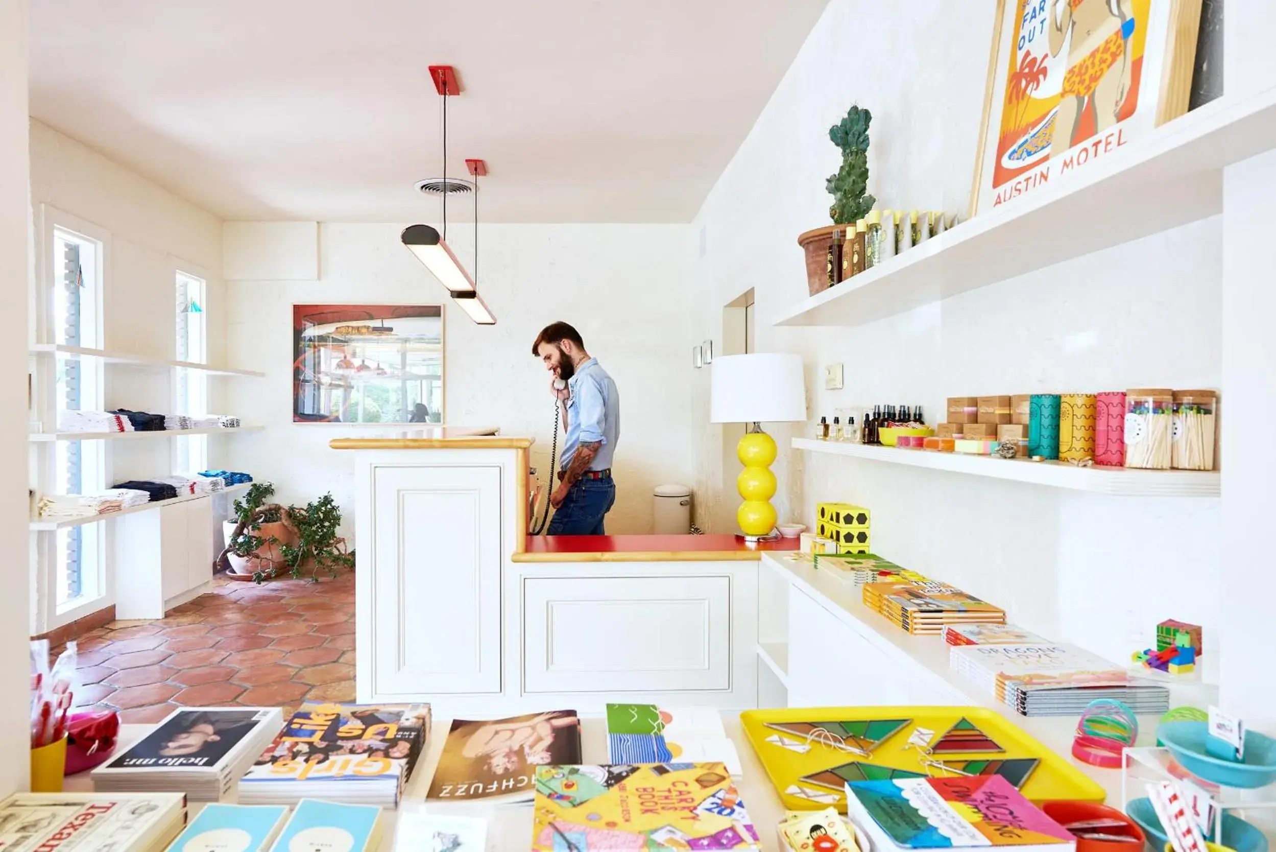 Lobby or reception in Austin Motel Lobby or reception in Austin Motel
