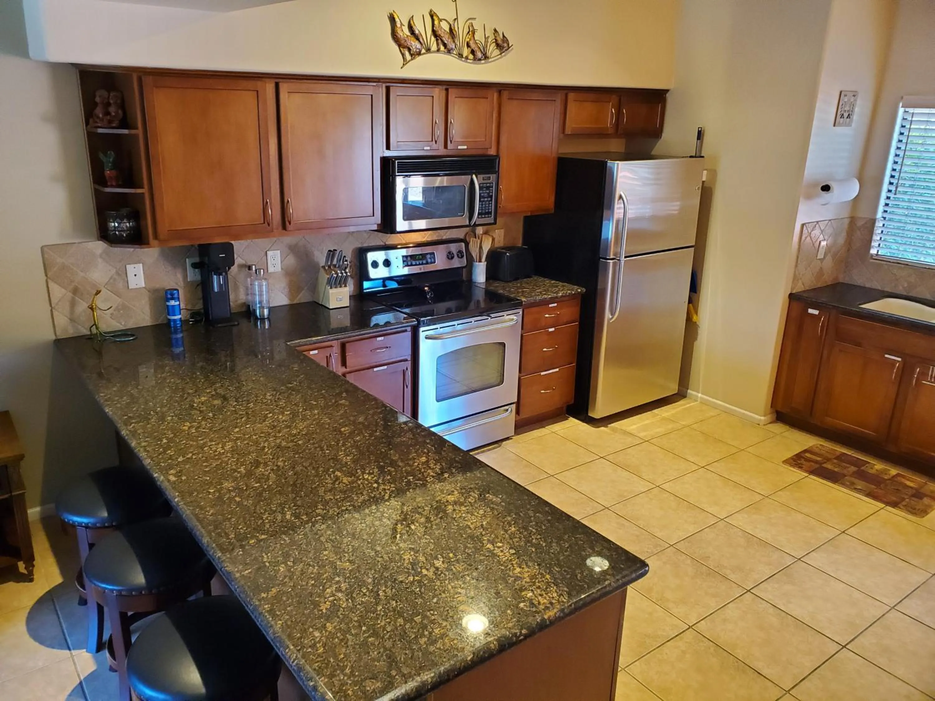 Living room in Red Rock Luxury