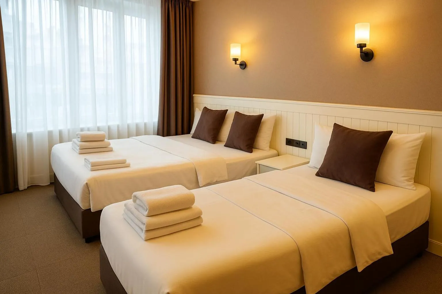 Classic Triple Room in Blue Point Hotel