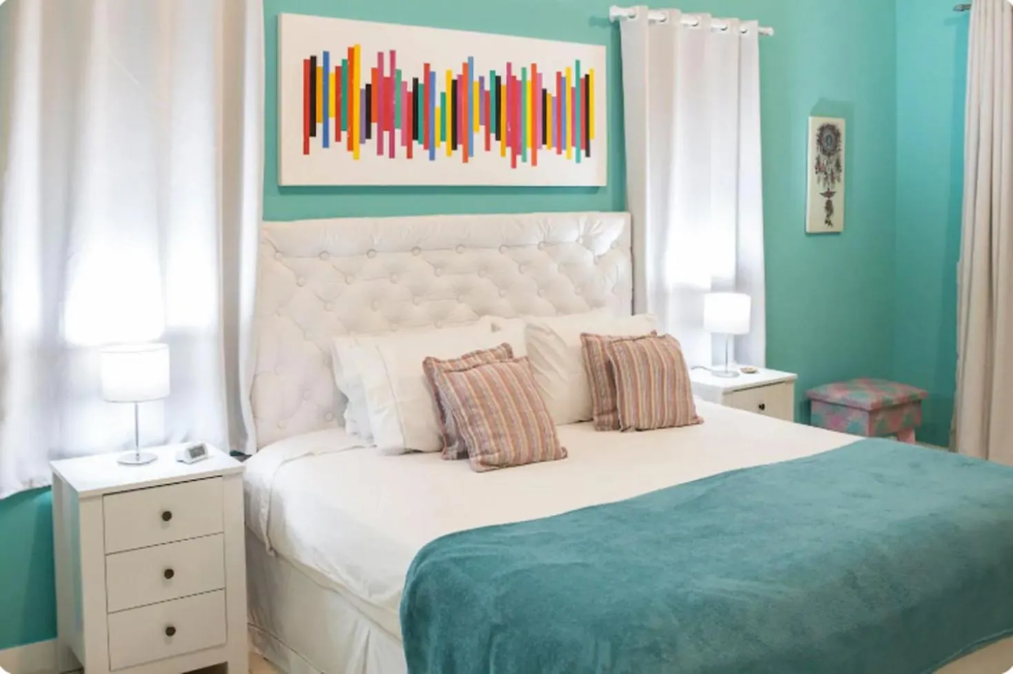 Bed in Villa Mar de fondo