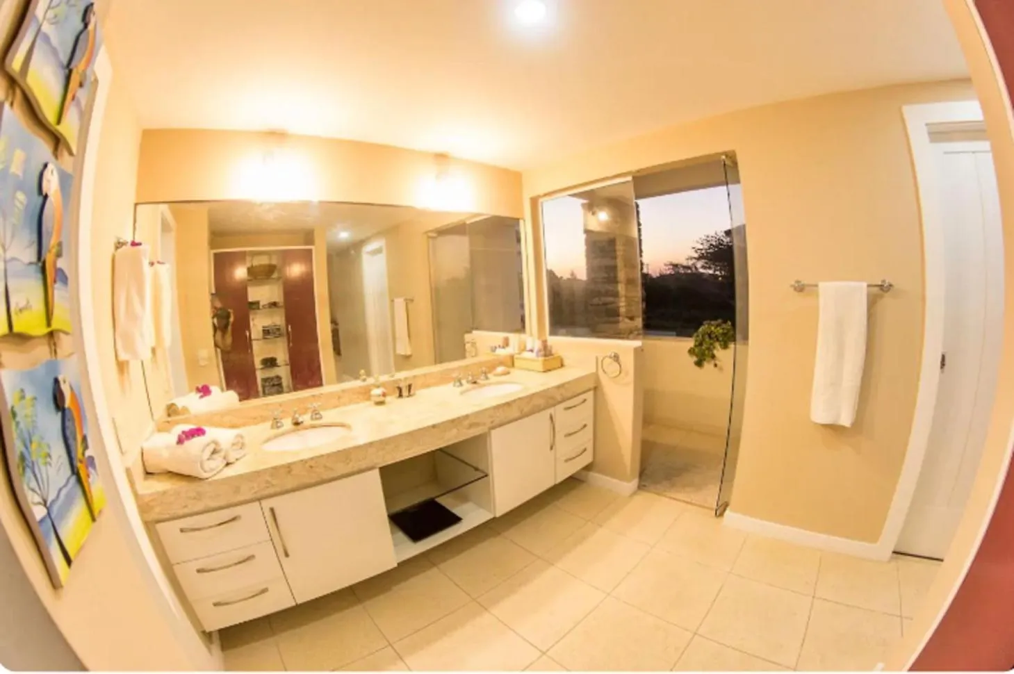 Bathroom in Villa Mar de fondo
