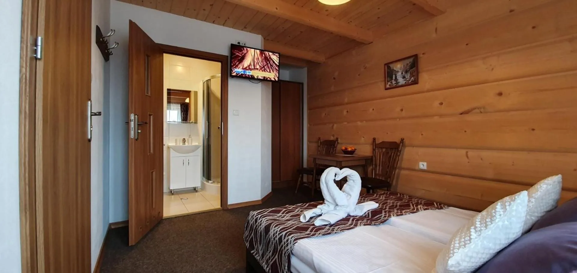 Photo of the whole room, Bed in Na Pukańcu II