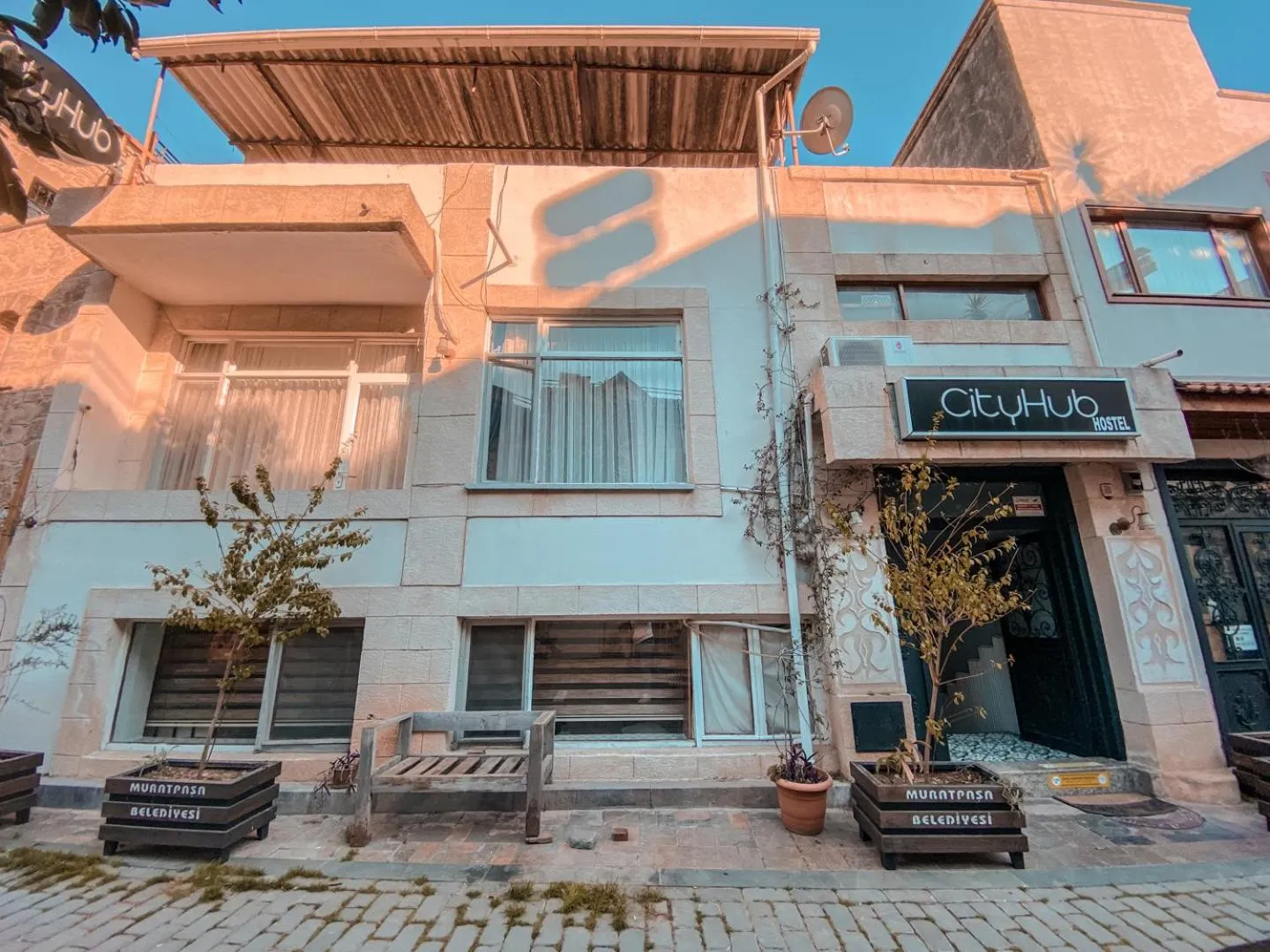 Facade/entrance in CityHub