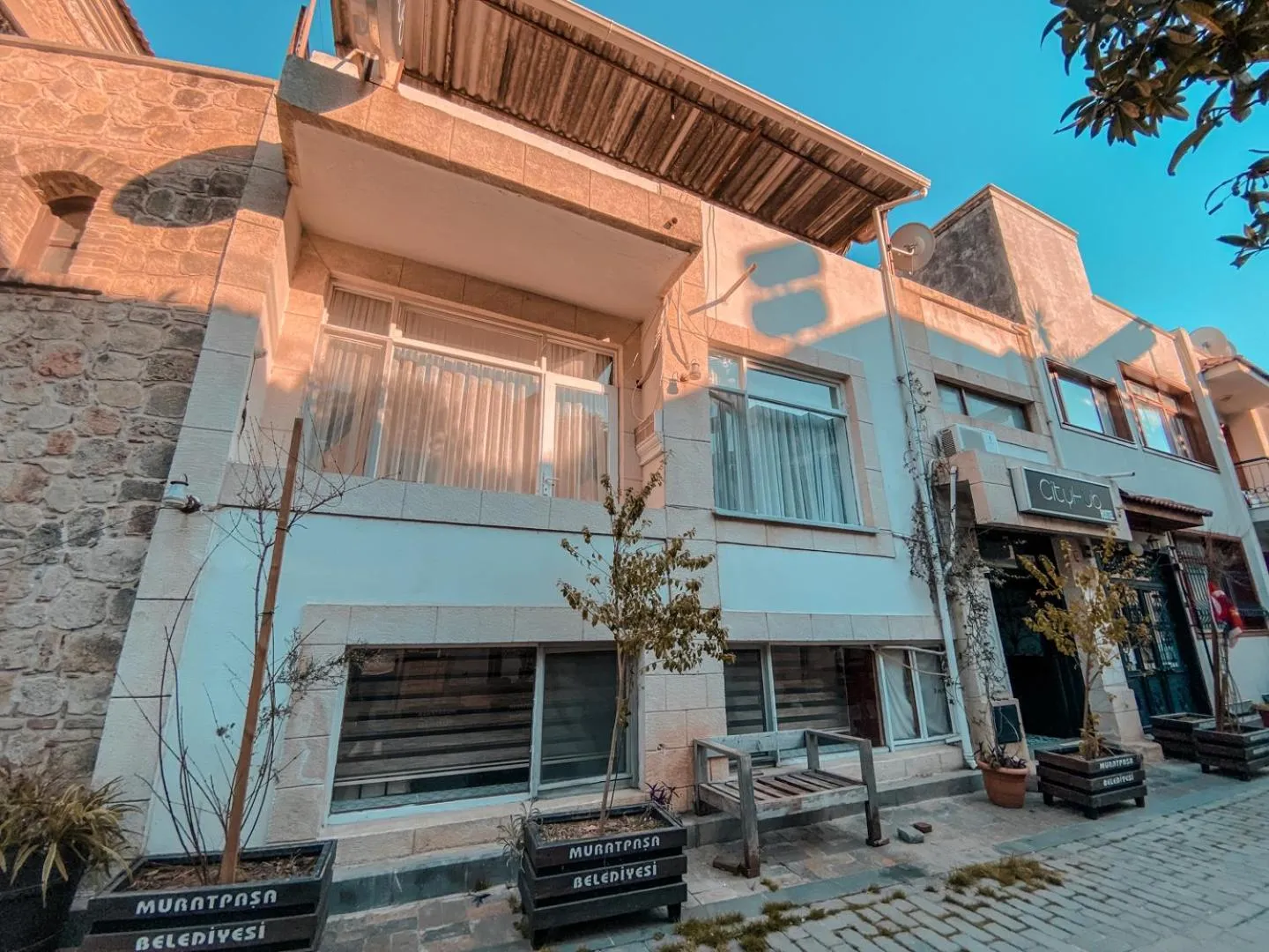 Facade/entrance in CityHub