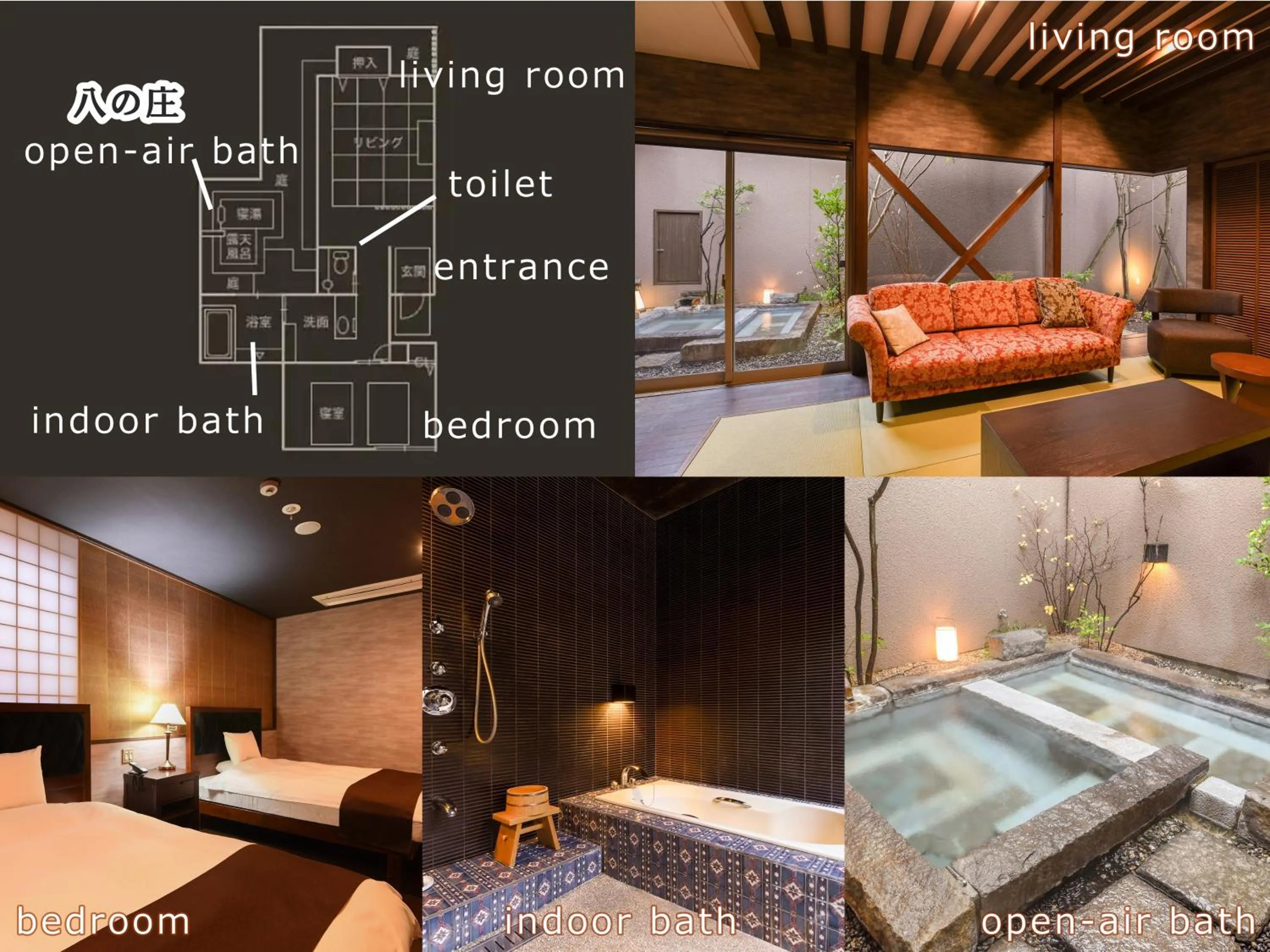 Floor plan, Bed in Kotengu Sanroji