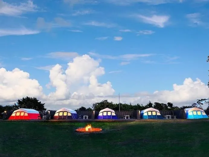 BBQ facilities in Chikura Tsunagu Hotel