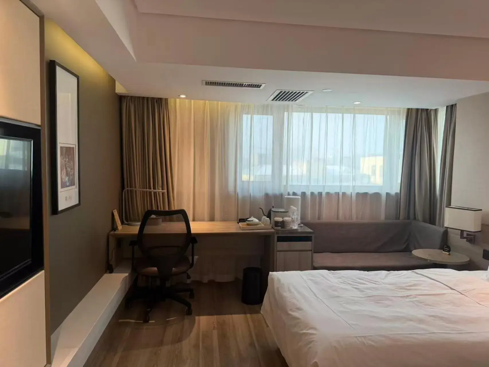 Bedroom, Bed in Atour Harbin Museum Hotel Bedroom, Bed in Atour Harbin Museum Hotel