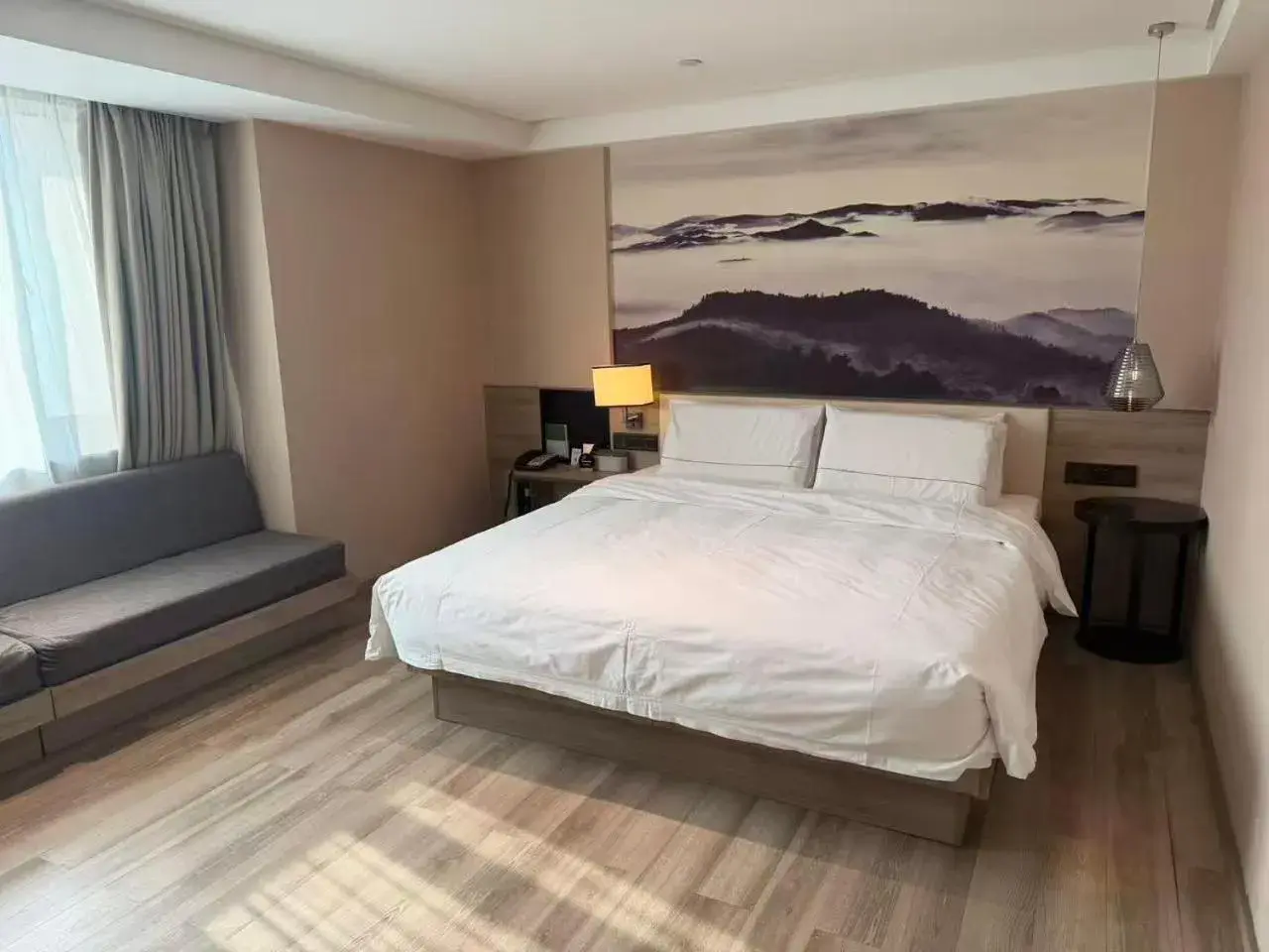 Bed in Atour Harbin Museum Hotel Bed in Atour Harbin Museum Hotel