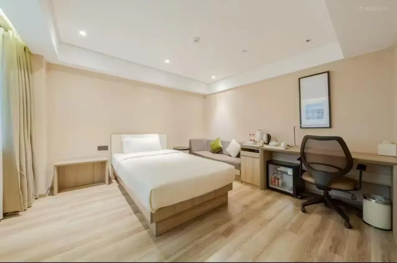 Bed in Atour Harbin Museum Hotel Bed in Atour Harbin Museum Hotel