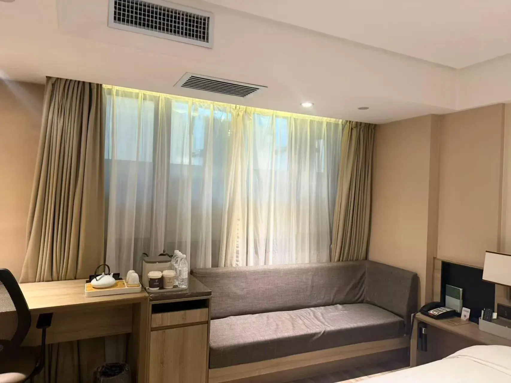 Living room, Bed in Atour Harbin Museum Hotel Living room, Bed in Atour Harbin Museum Hotel