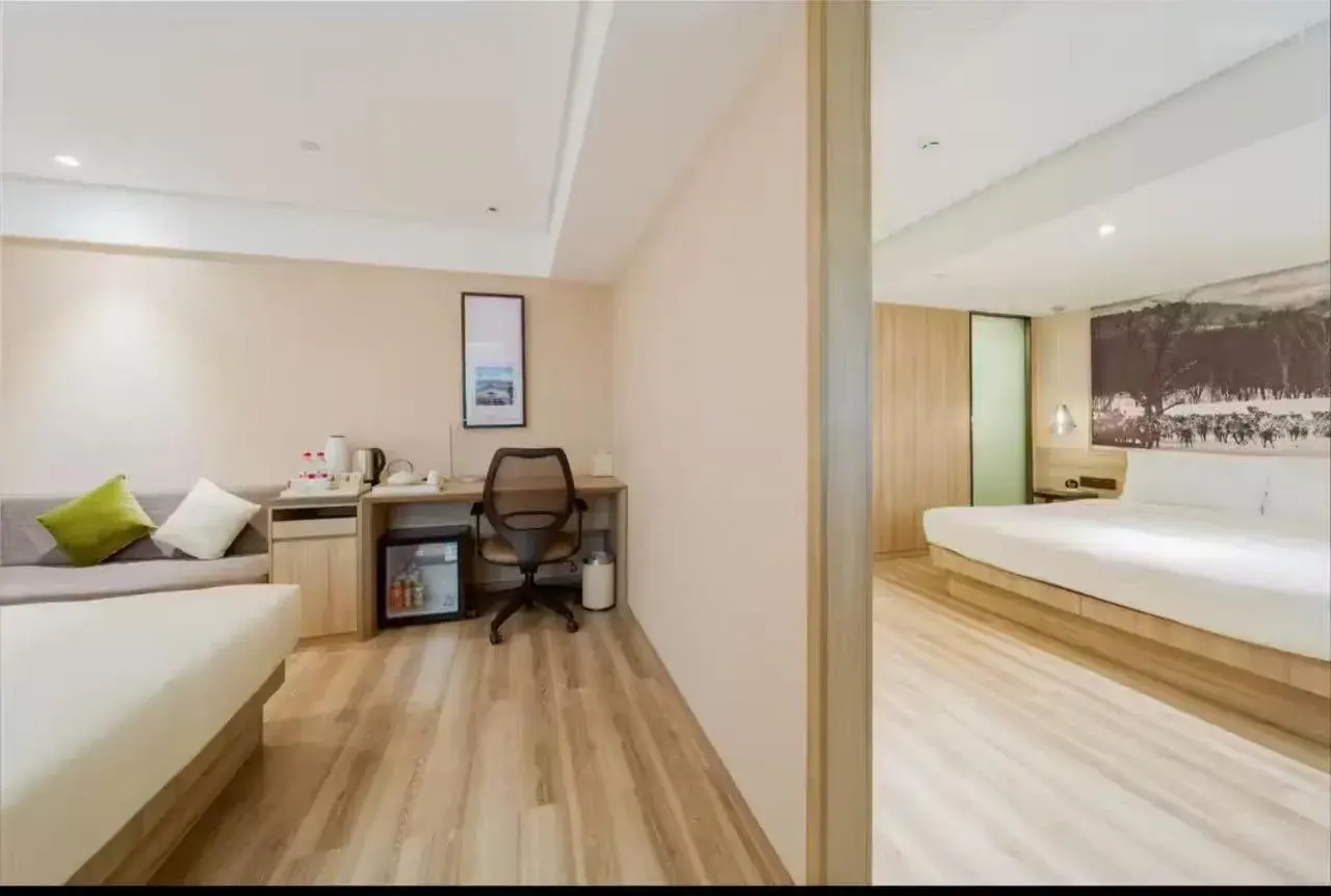 Bed in Atour Harbin Museum Hotel Bed in Atour Harbin Museum Hotel