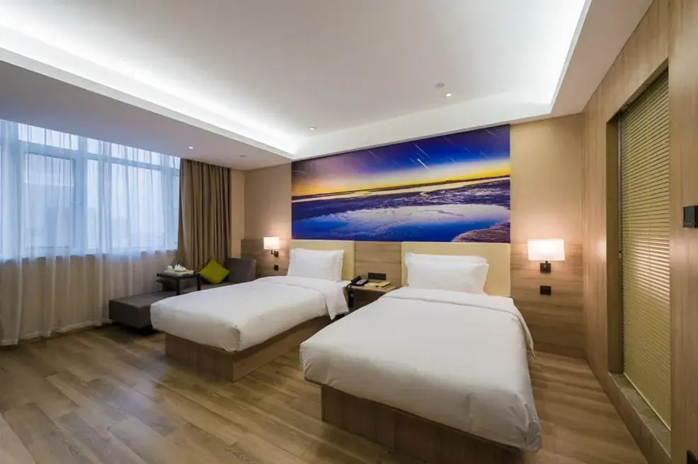 Bed in Atour Hotel (Dongying Huanghe Road) Bed in Atour Hotel (Dongying Huanghe Road)