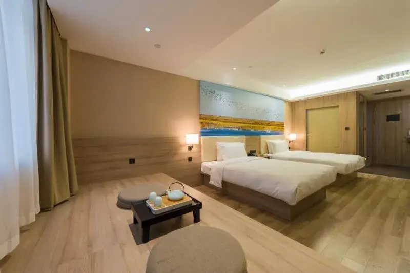 Bed in Atour Hotel (Dongying Huanghe Road) Bed in Atour Hotel (Dongying Huanghe Road)