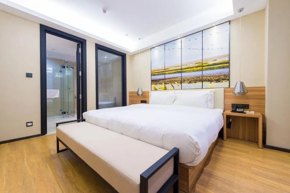 Bed in Atour Hotel (Dongying Huanghe Road)