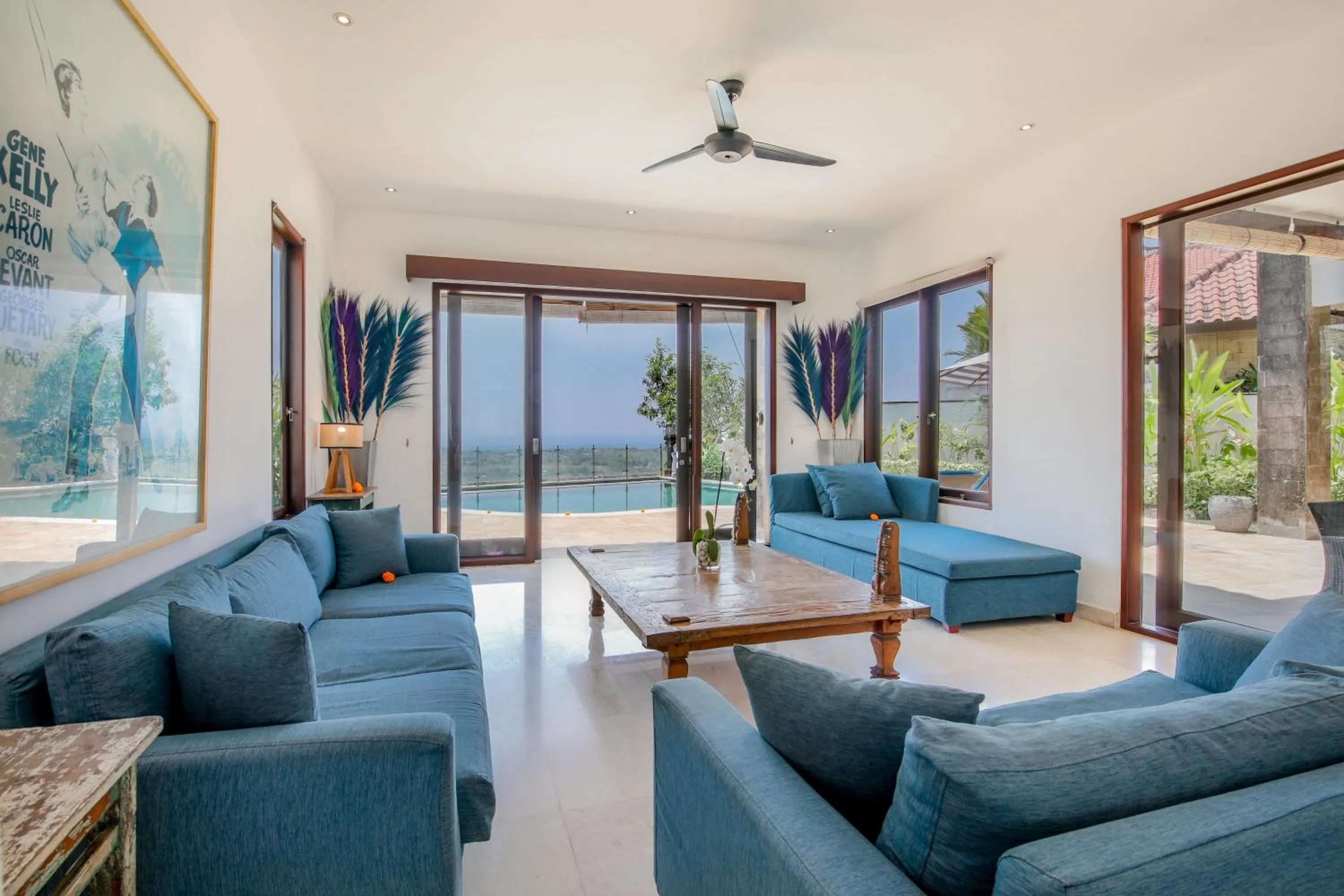 Living room in Villa Bali Blue