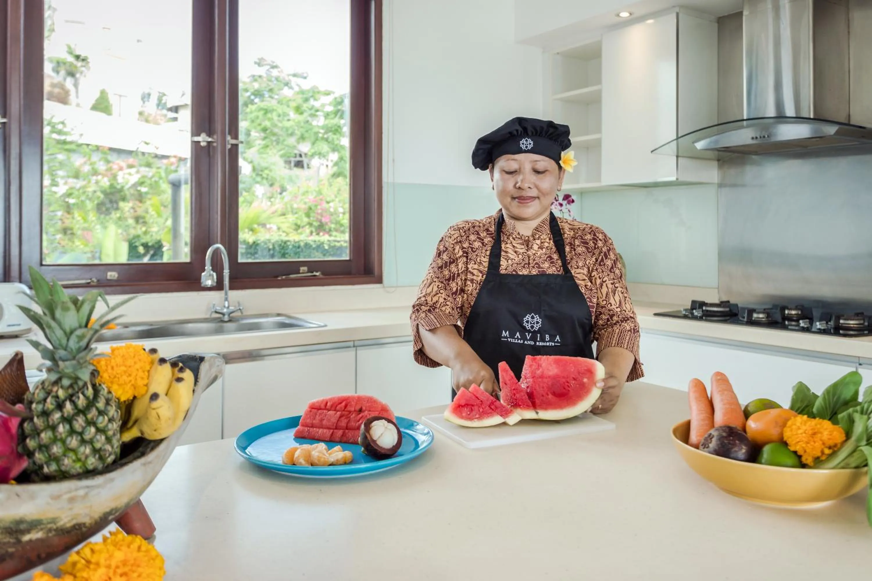 Staff in Villa Bali Blue