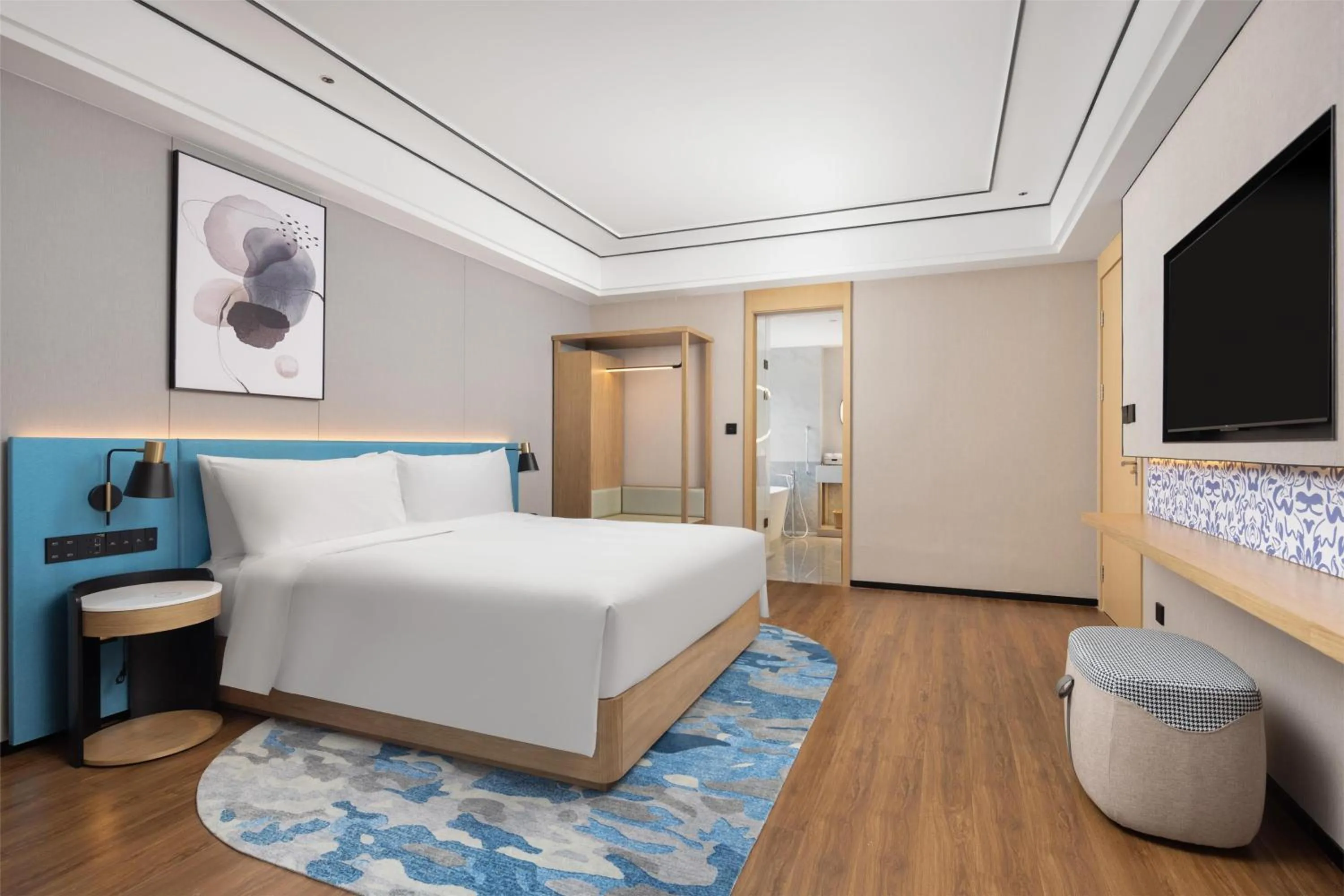 Bed in Hilton Garden Inn Zhuji East