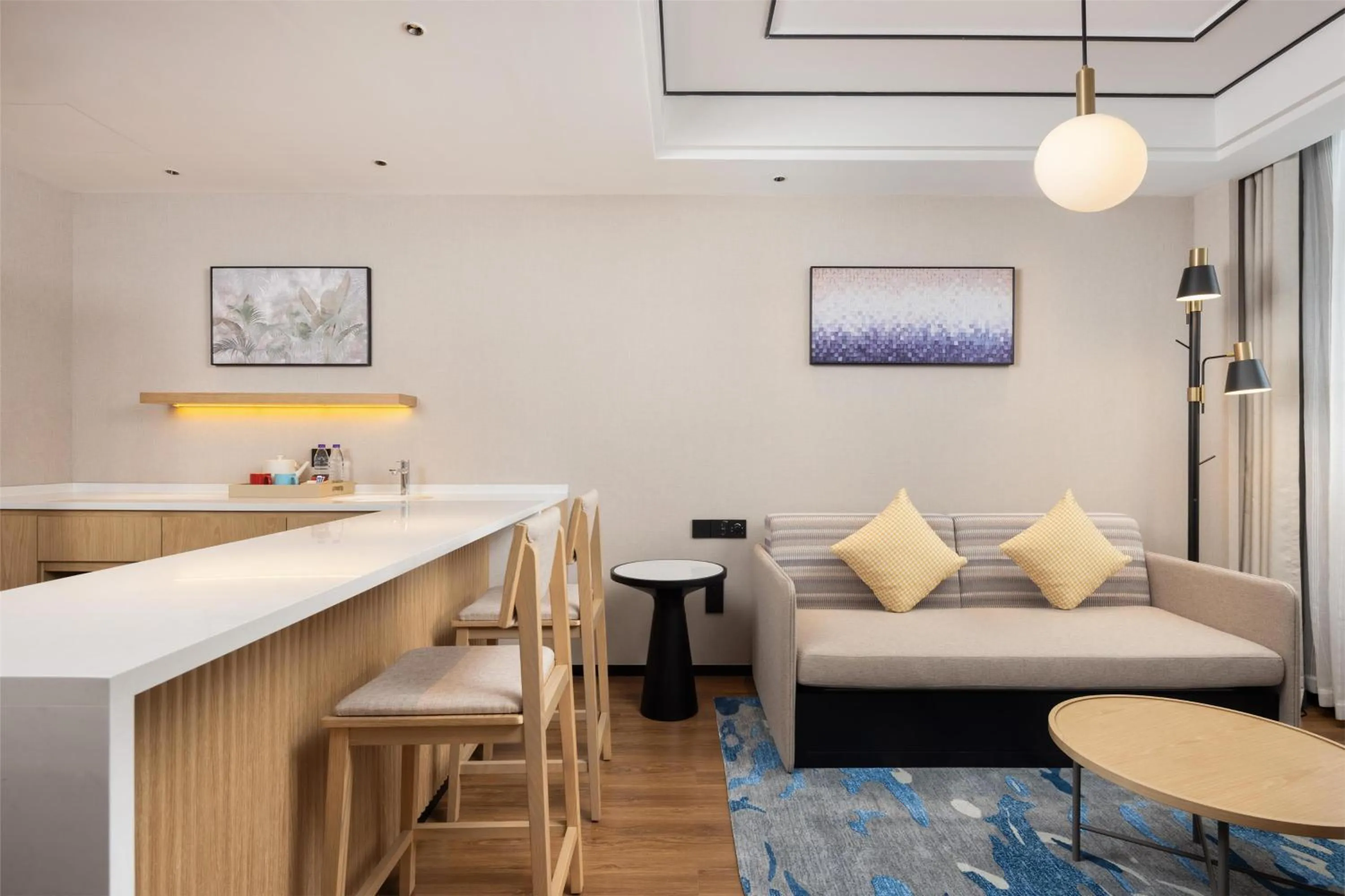 Living room in Hilton Garden Inn Zhuji East