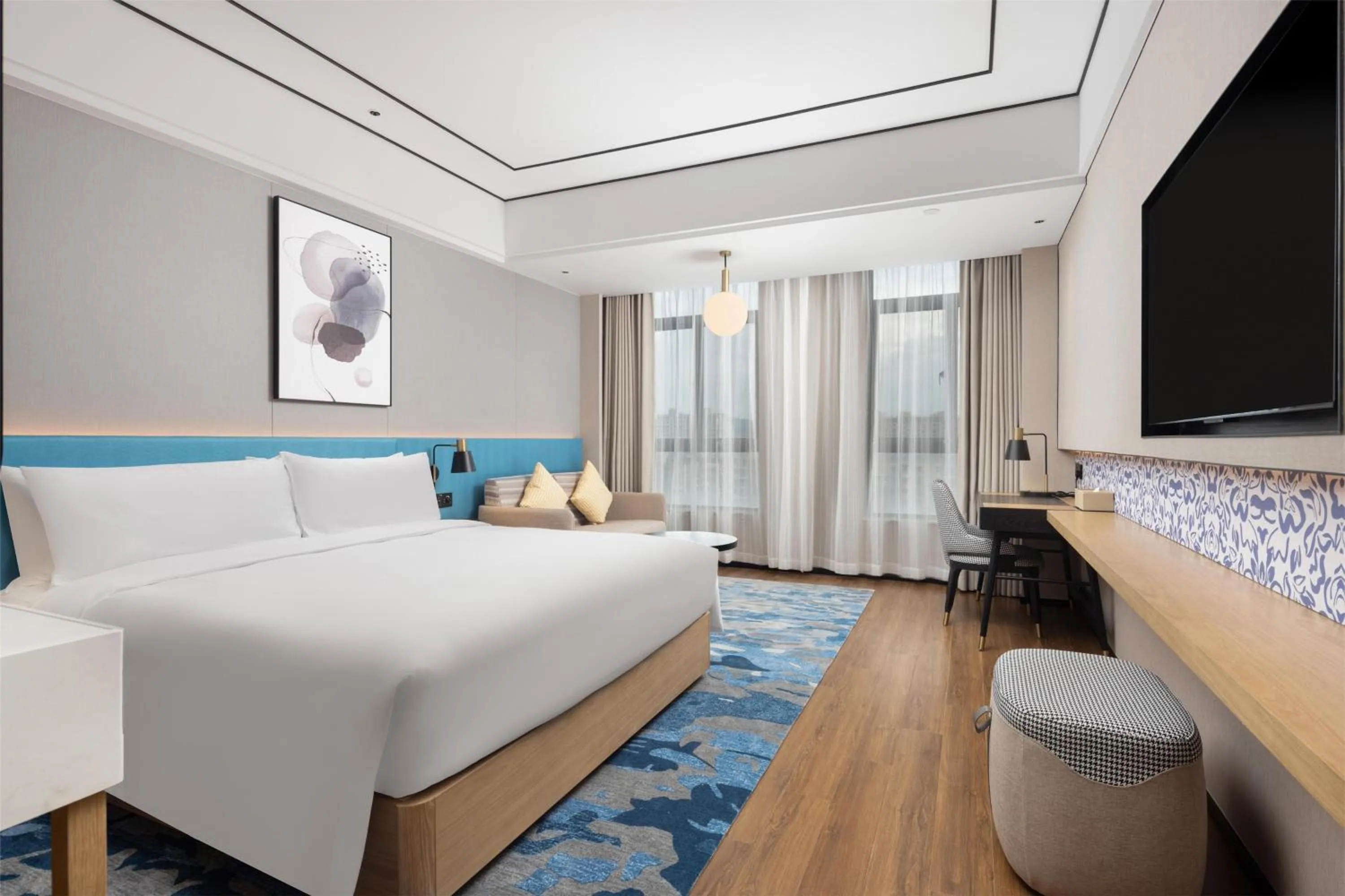 Bed in Hilton Garden Inn Zhuji East