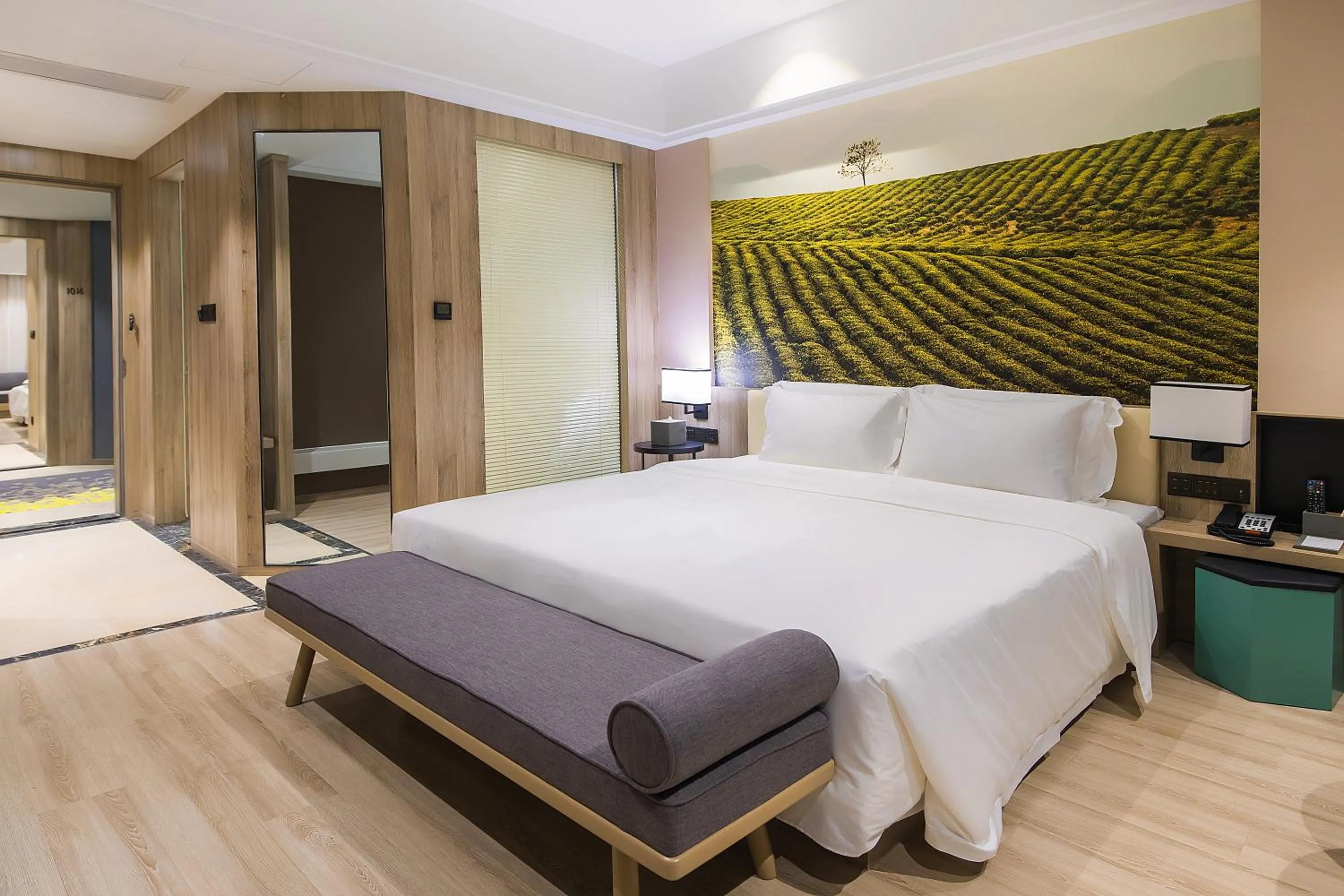 Bed in Hilton Garden Inn Zhuji East