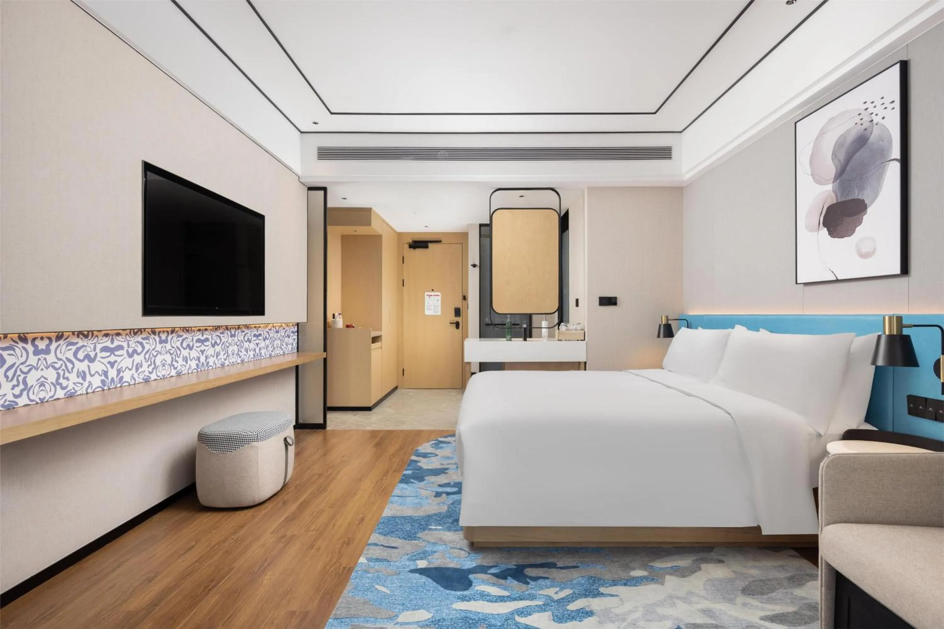 Bed in Hilton Garden Inn Zhuji East