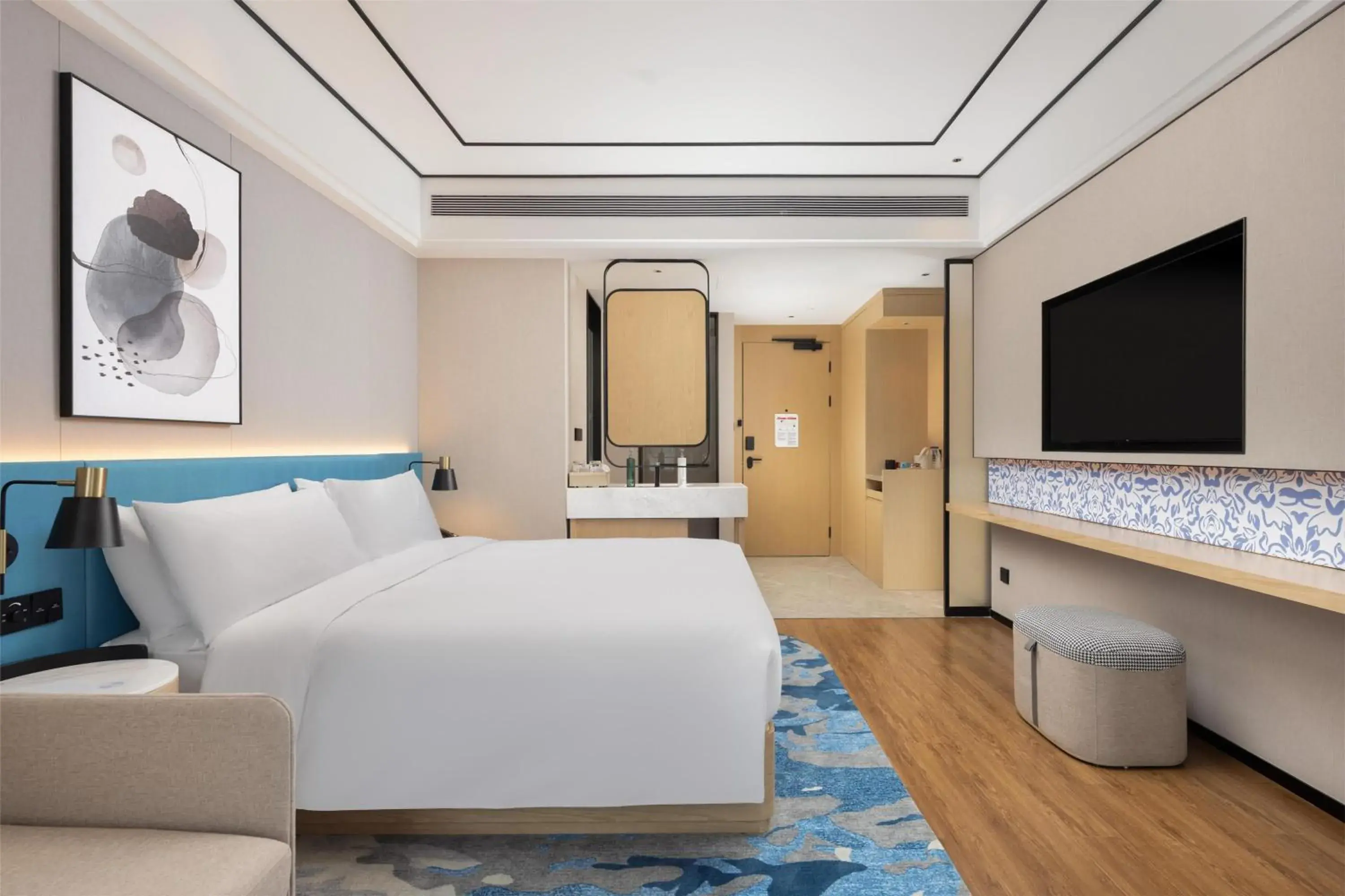 King Room with Sofa Bed in Hilton Garden Inn Zhuji East King Room with Sofa Bed in Hilton Garden Inn Zhuji East