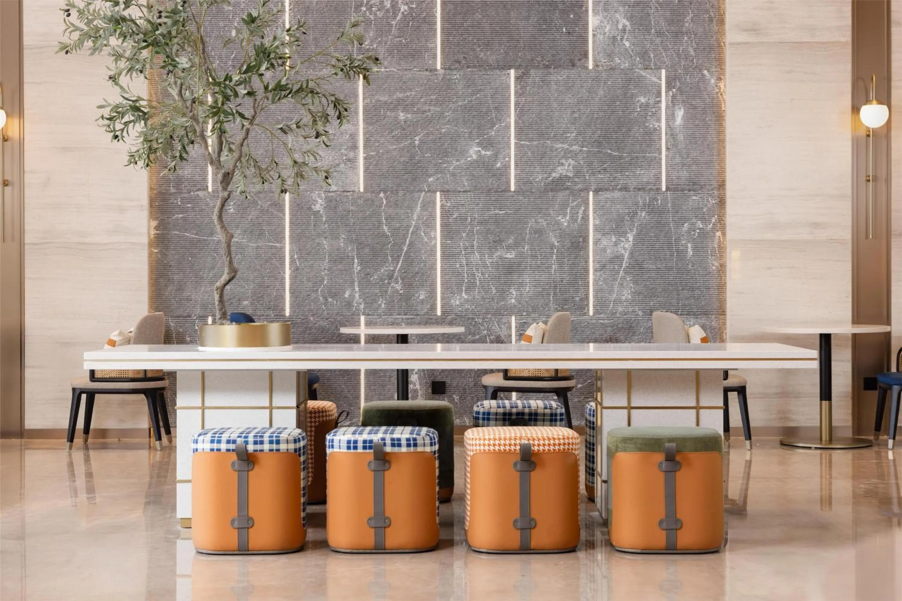 Lobby or reception in Hilton Garden Inn Zhuji East