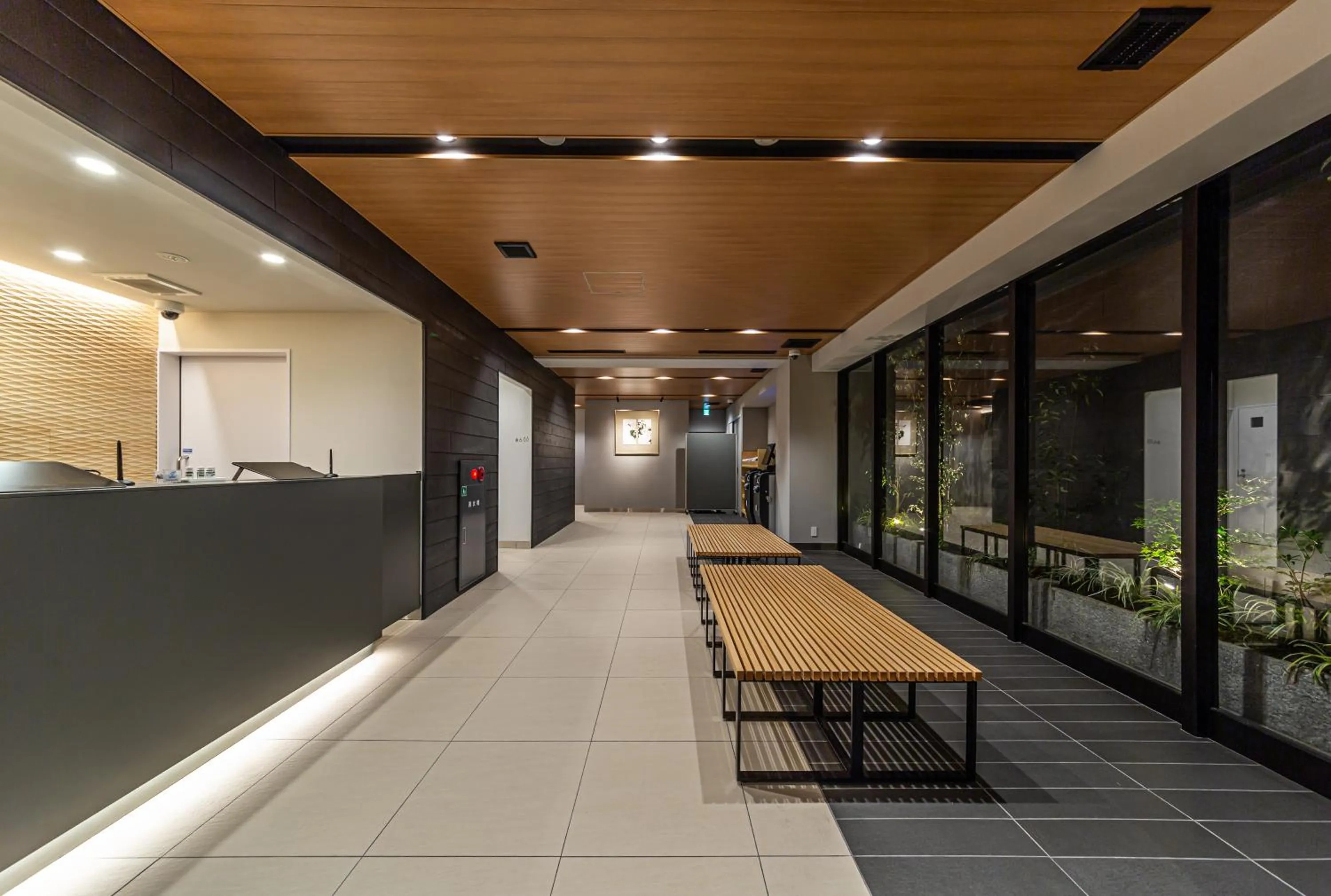 Lobby or reception in HOTEL AMANEK Kyoto Kawaramachi Gojo