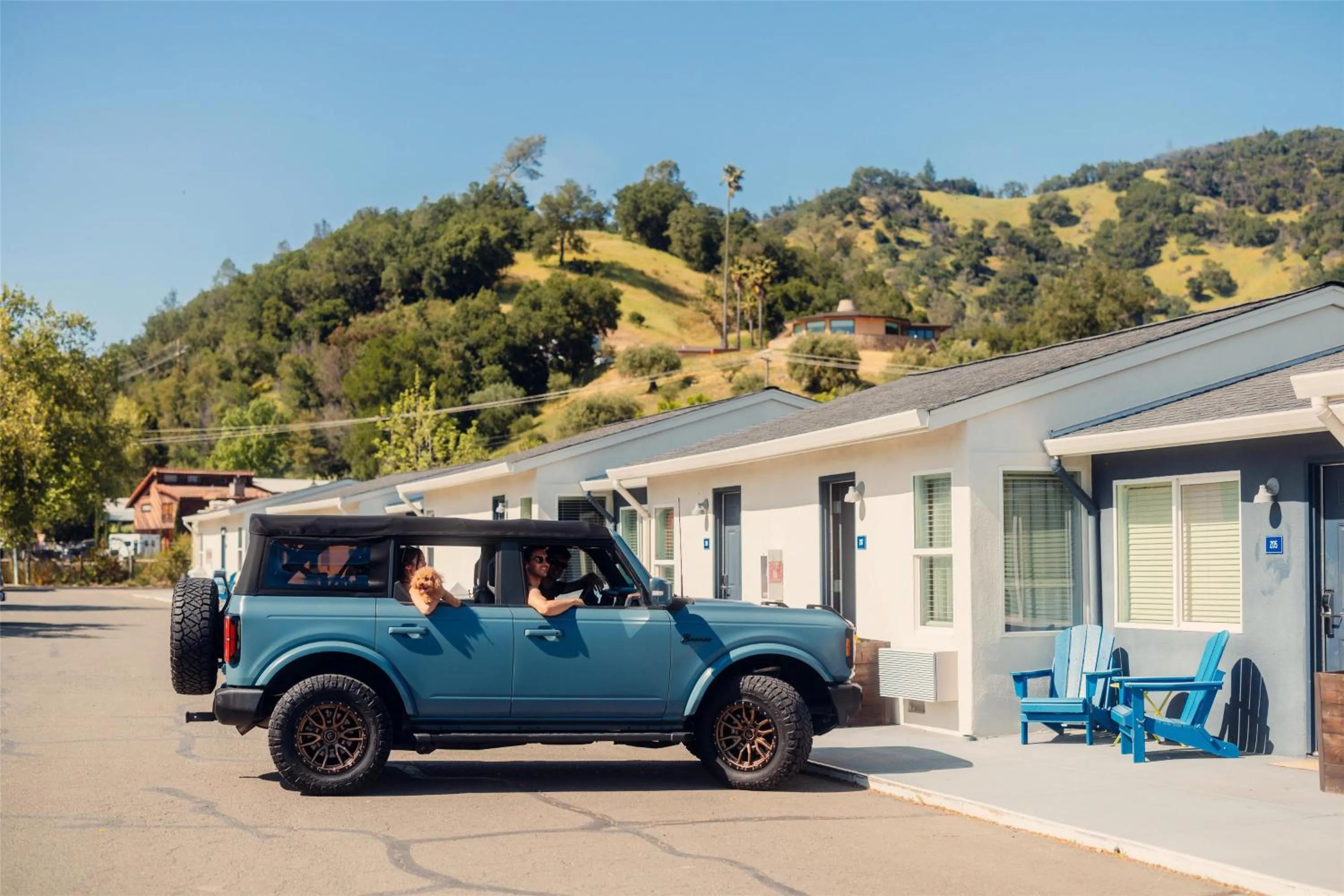 Property building in Calistoga Motor Lodge and Spa