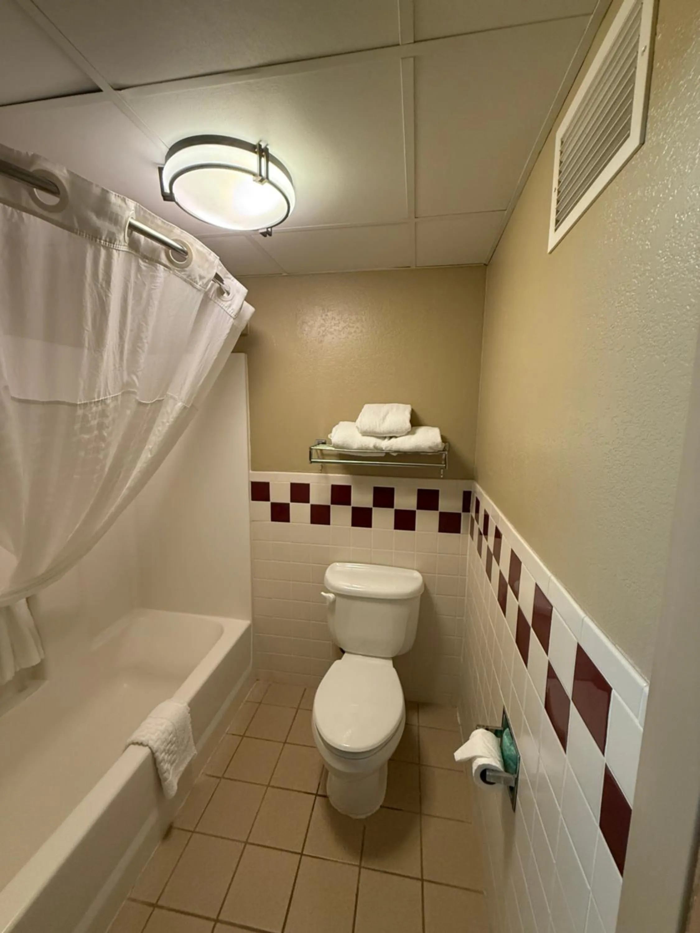 Bathroom in Rodeway Inn Hesston