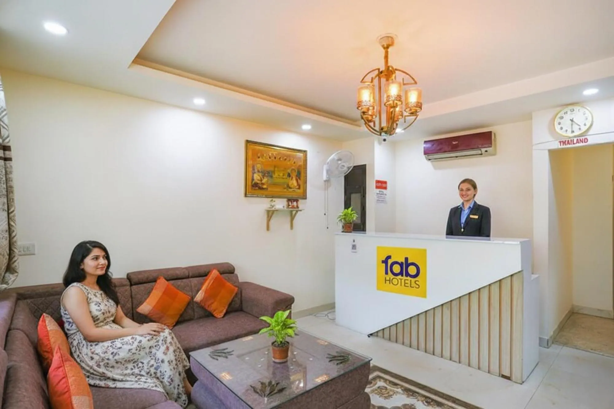 Lobby or reception in Via JPM The Grand Bella - Nr Nehru Place Market