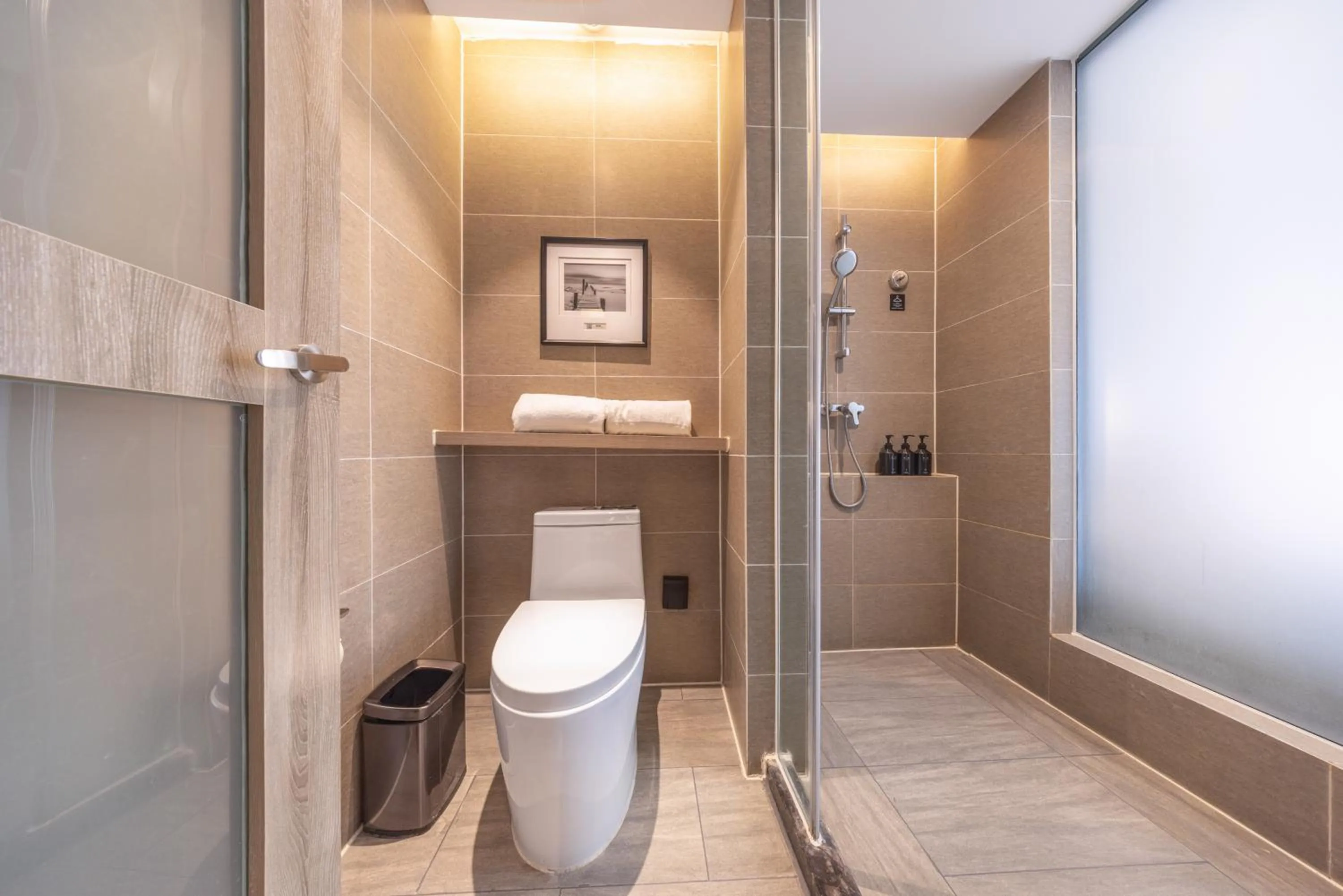 Bathroom in Atour Hotel Qingdao Airport Chengyang Wanxianghui