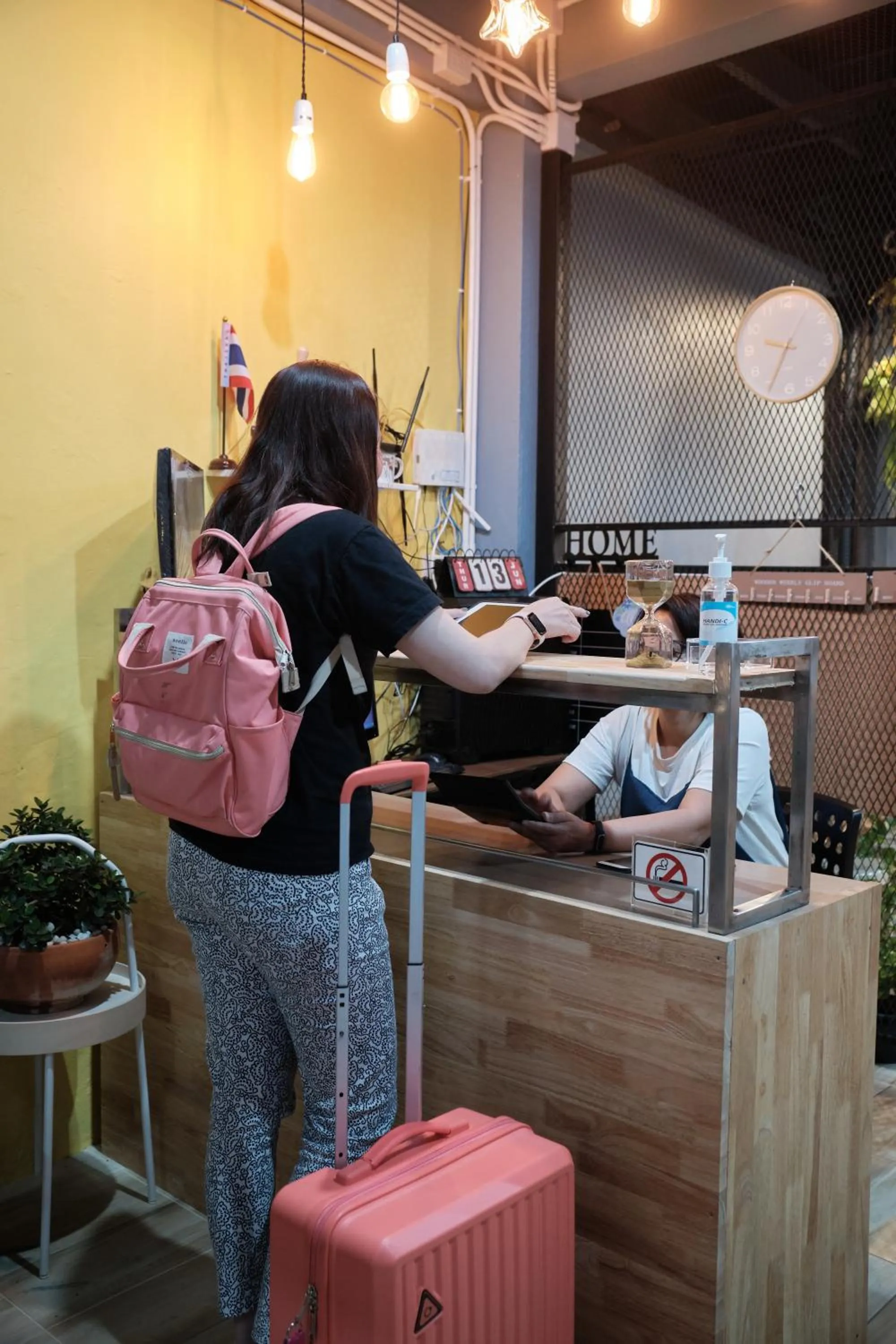 Staff in Private Stay Hostel