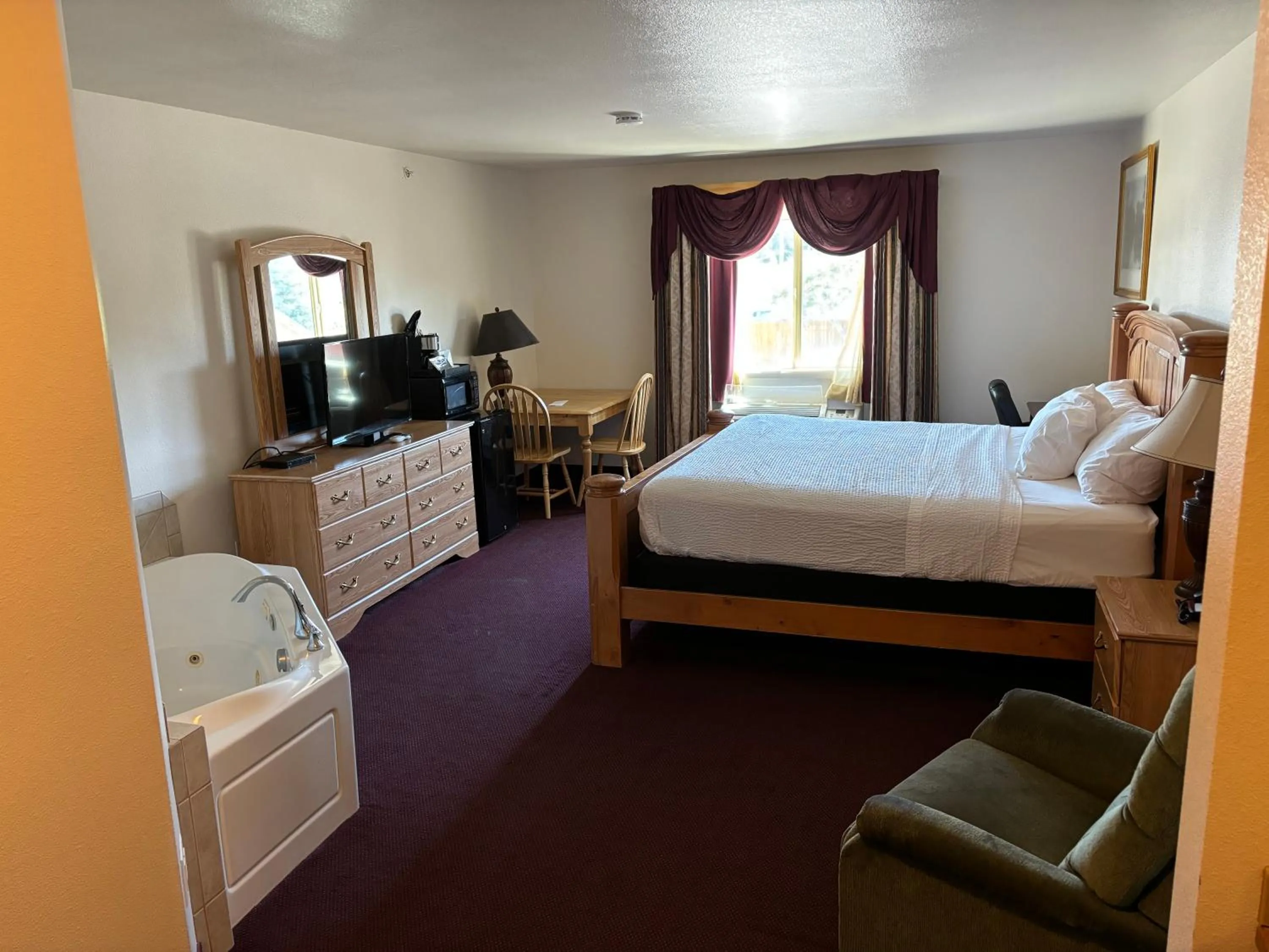 Bed in Super 8 by Wyndham Rexburg