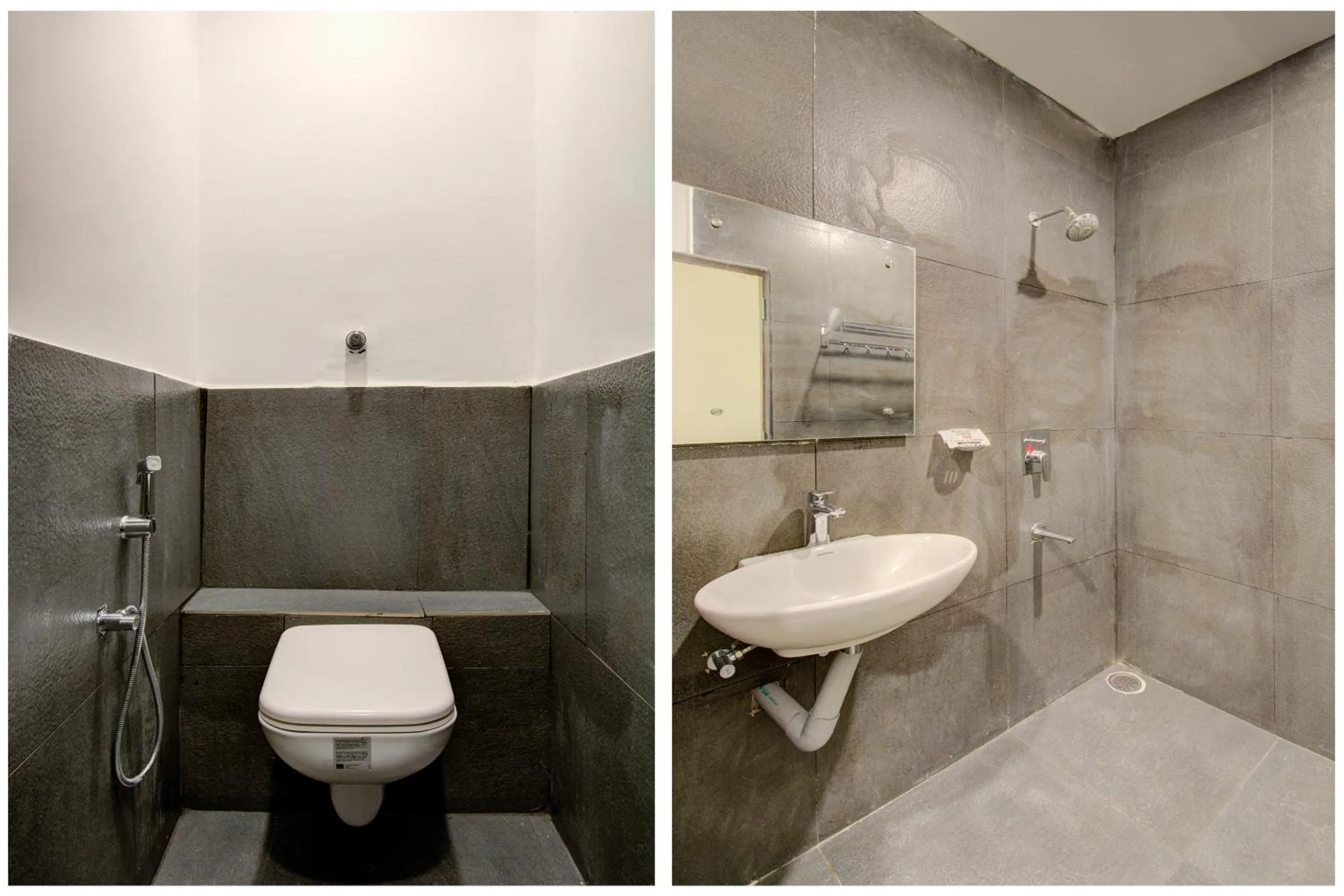 Bathroom in Super Capital O V Hotel