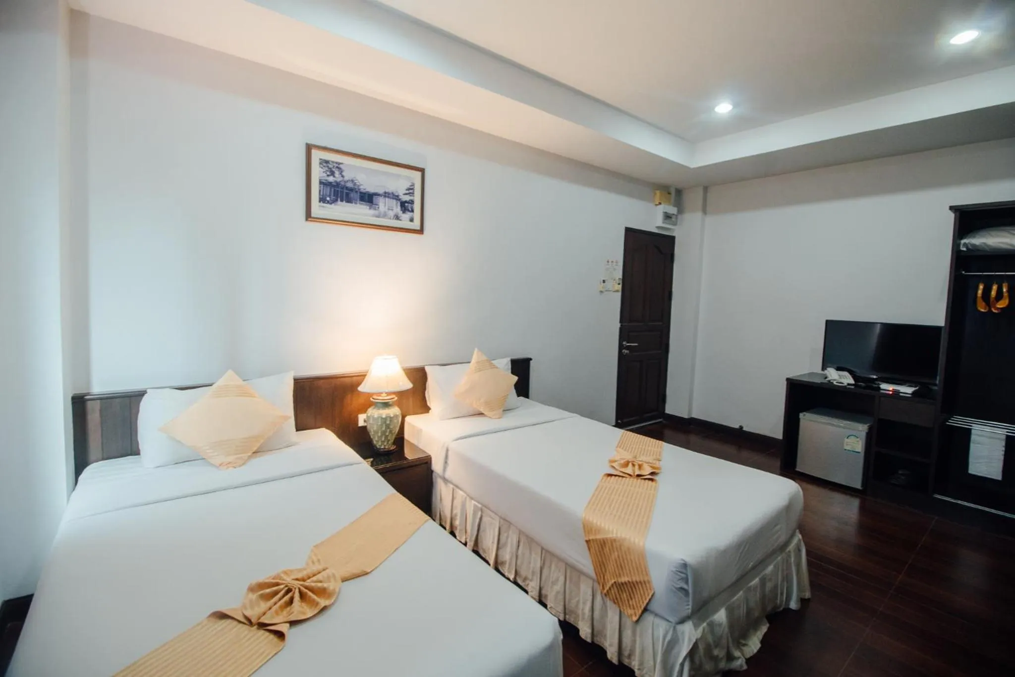 Bed in Iyara Hua Hin Lodge