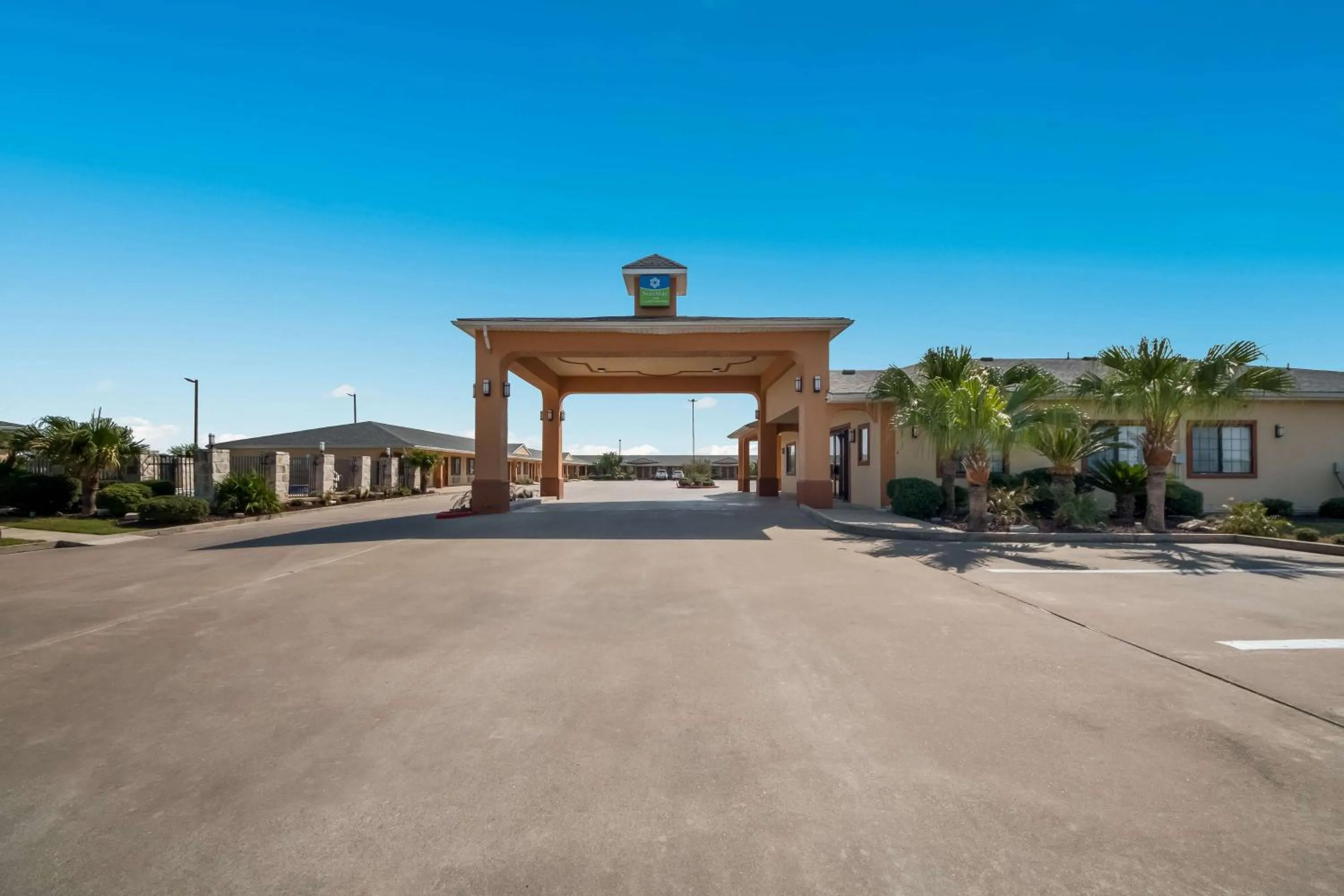 Property building in SureStay Hotel by Best Western Falfurrias