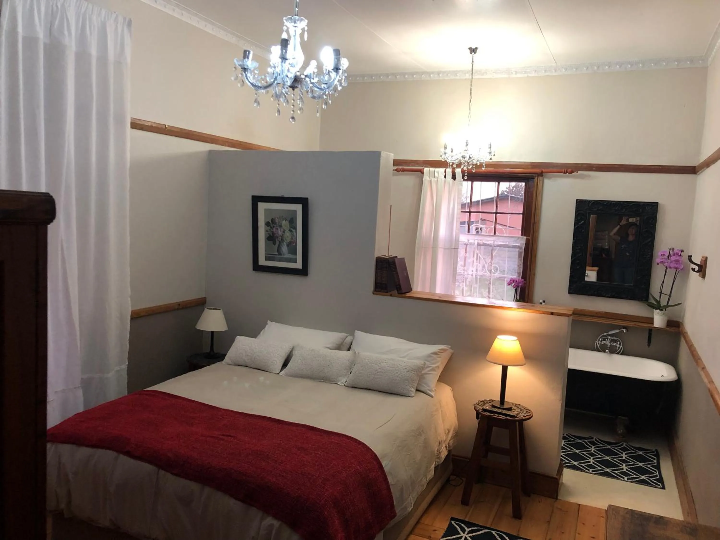 Bed in Apple and Rose